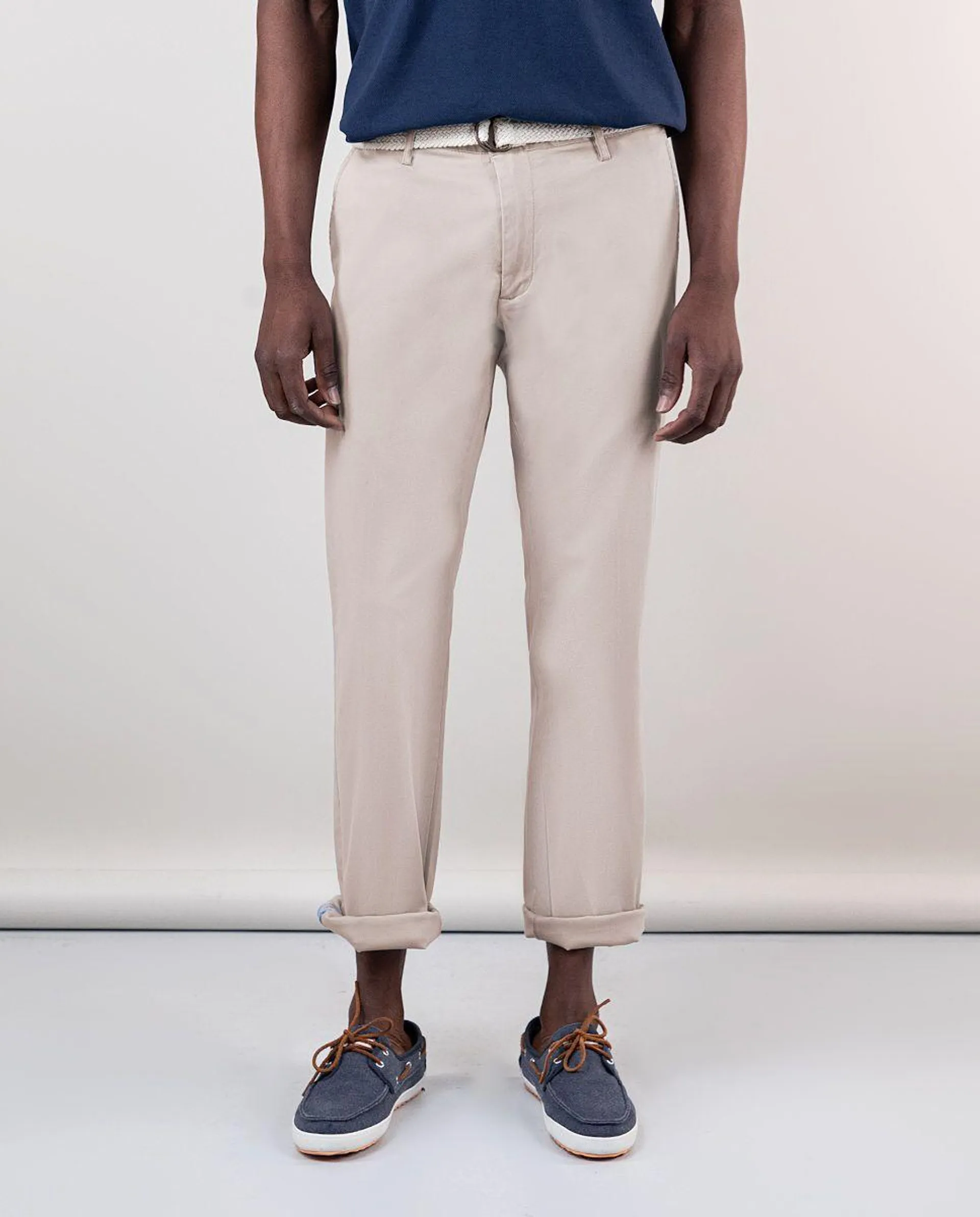 Pantalón Chino Verano Beige