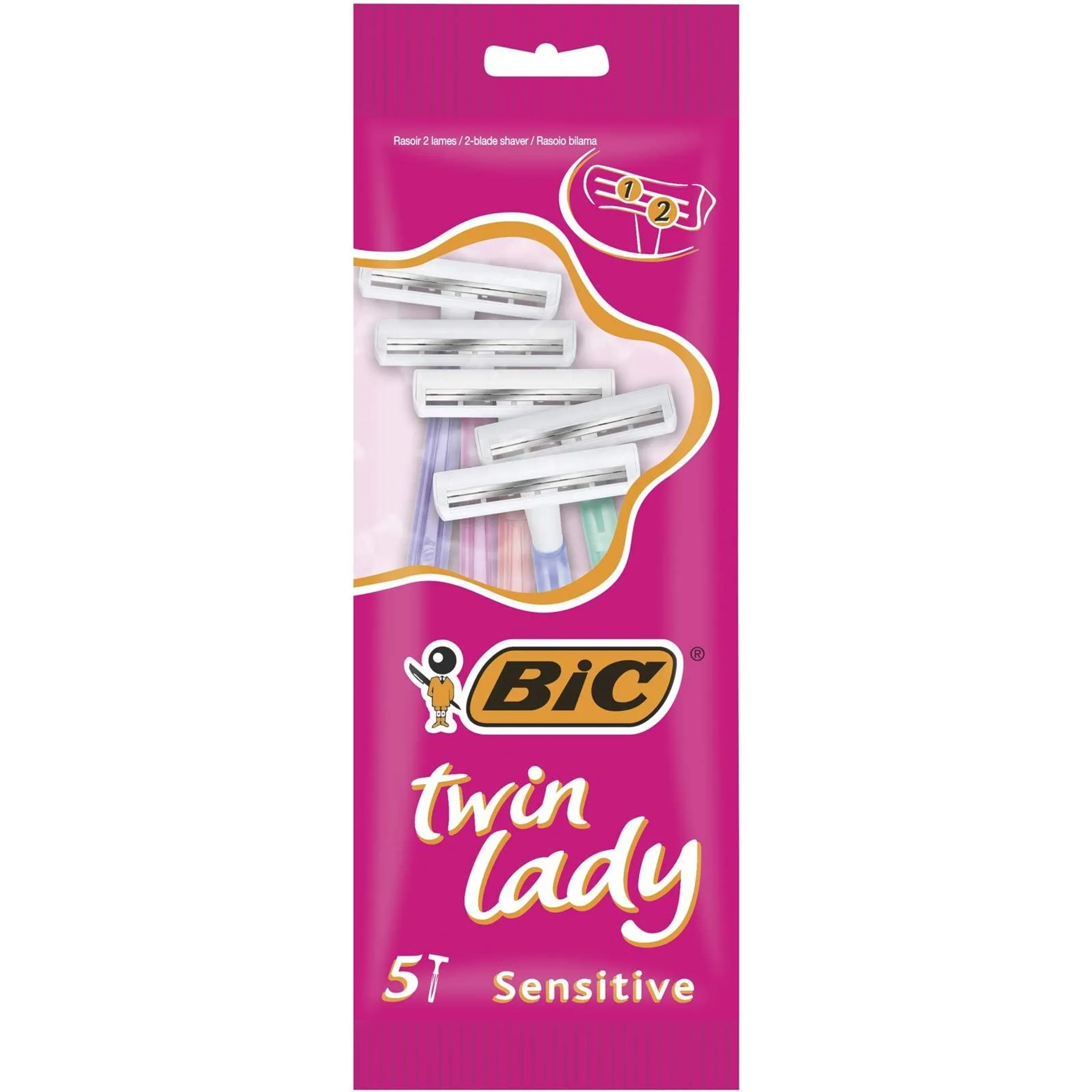 MAQUINILLAS DESECHABLES SENSITIVE 5UD