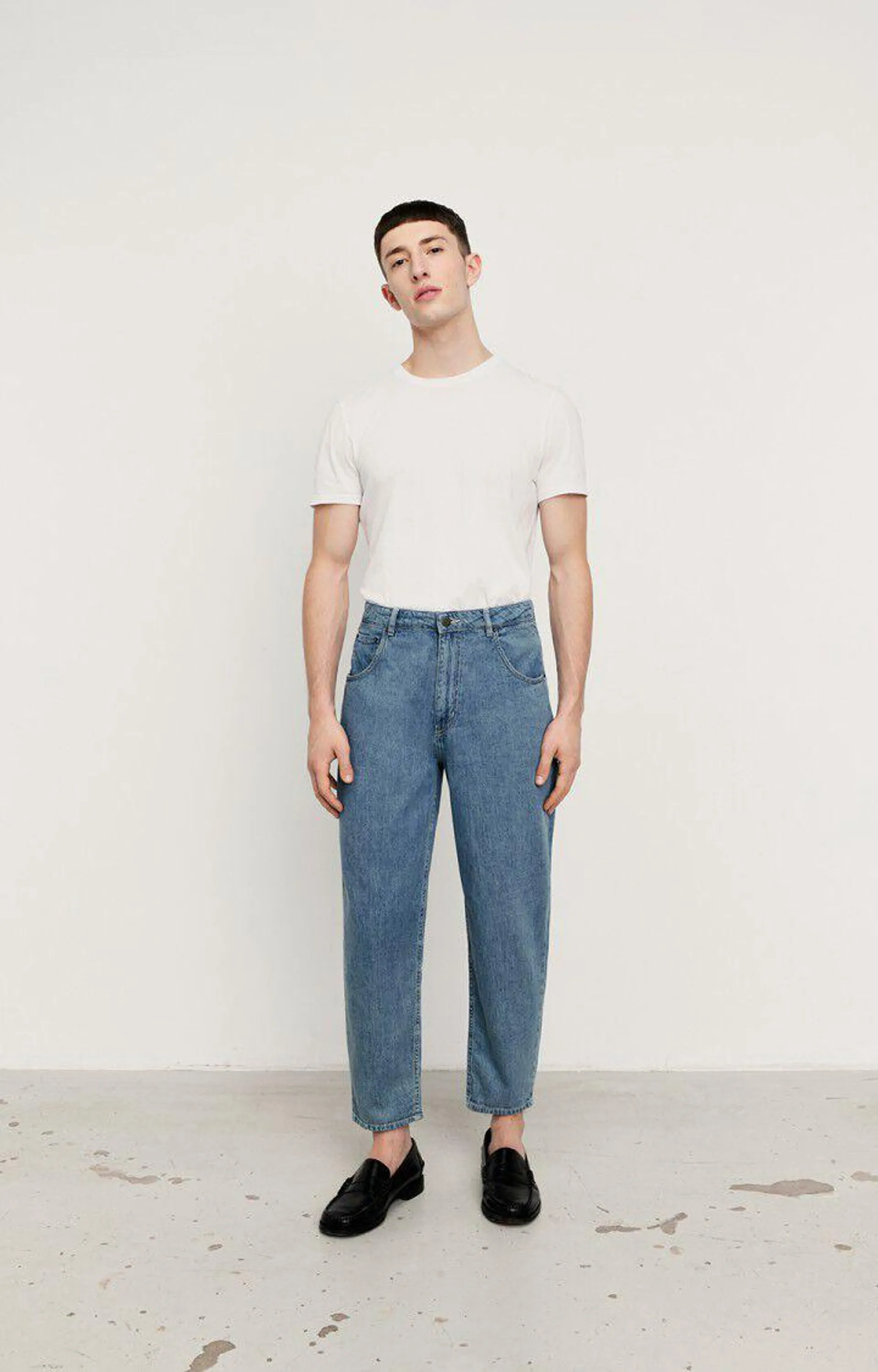 Jeans corte zanahoria hombre Fybee | MFY11AE22