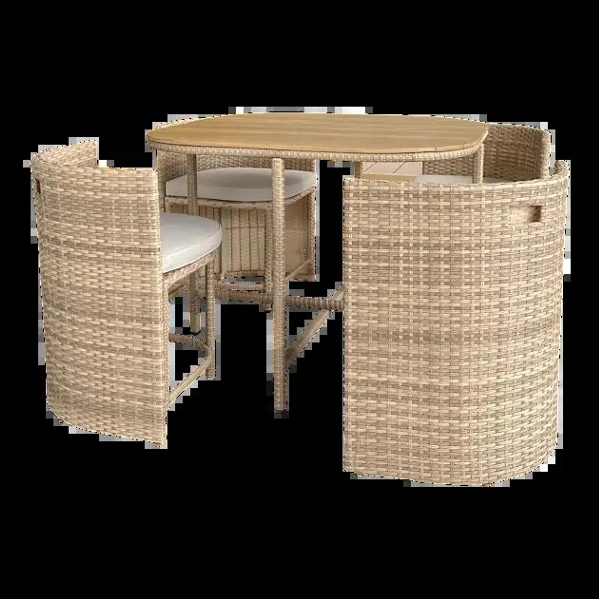 Conjunto de comedor Elos 4 piezas