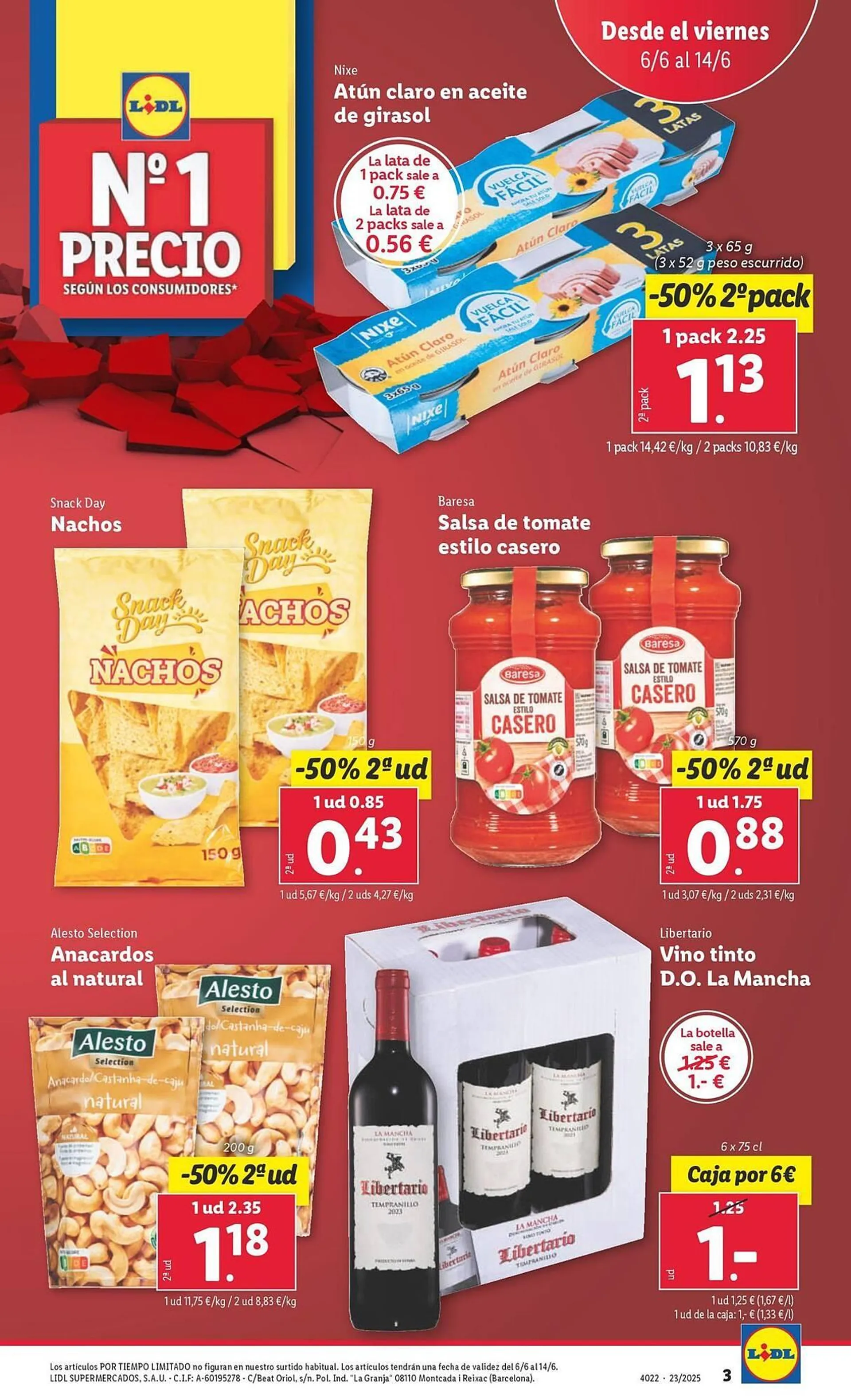 Catálogo de Folleto Lidl 6 de junio al 14 de junio 2025 - Página 3