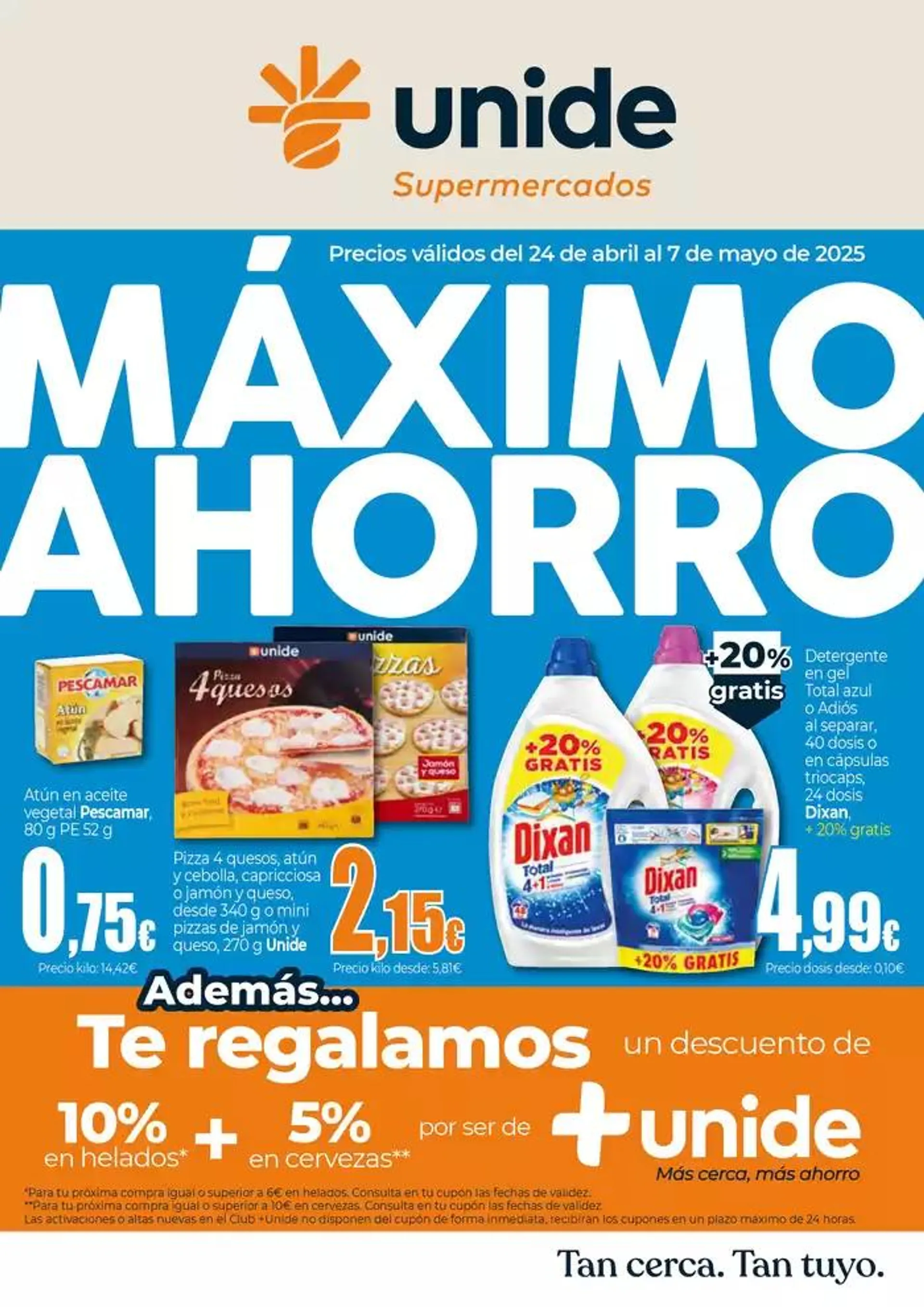 Máximo Ahorro UNIDE Supermercados Canarias - 1