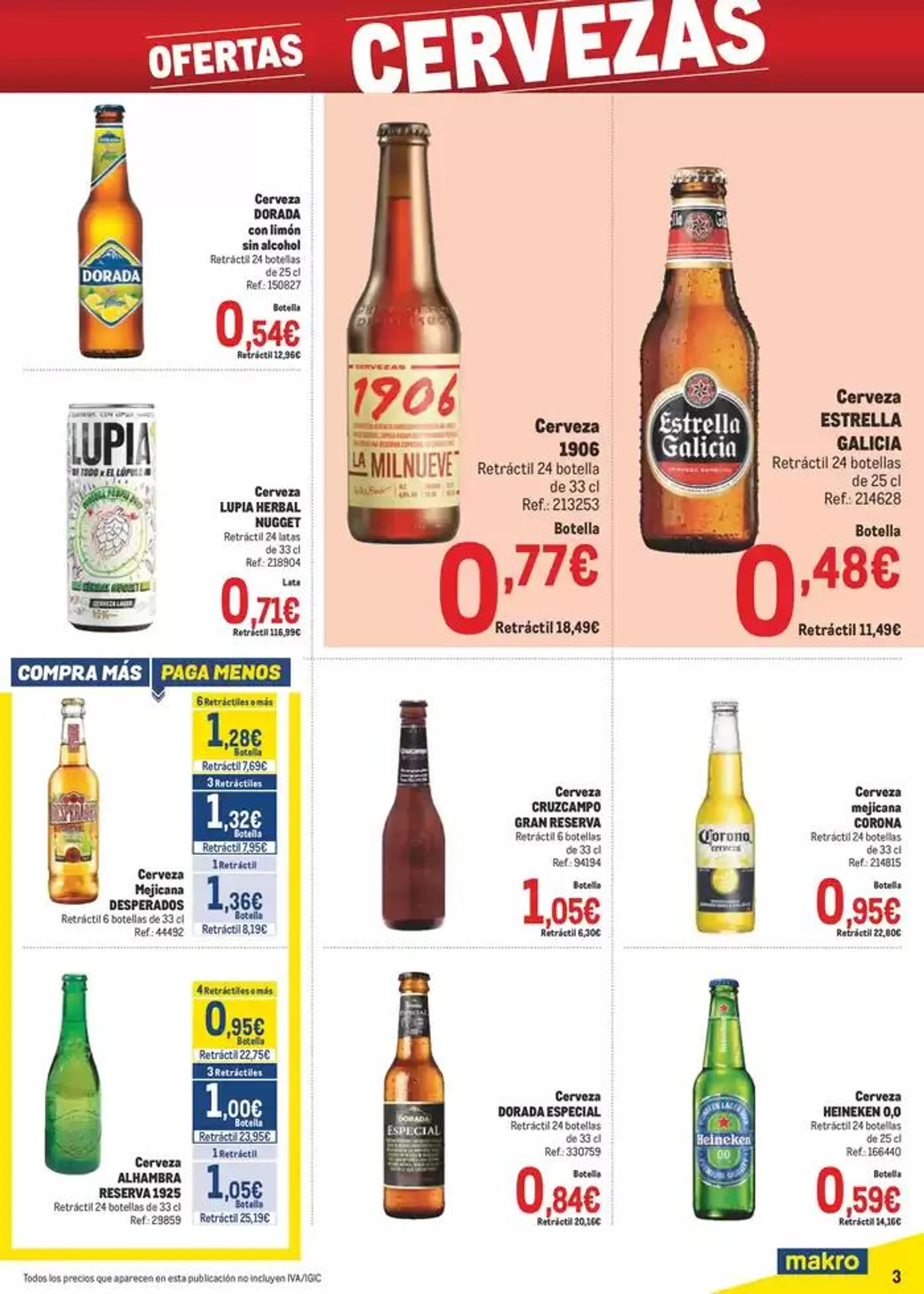 Catálogo de Makro Precios Canarias 8 de abril al 4 de mayo 2025 - Página 3