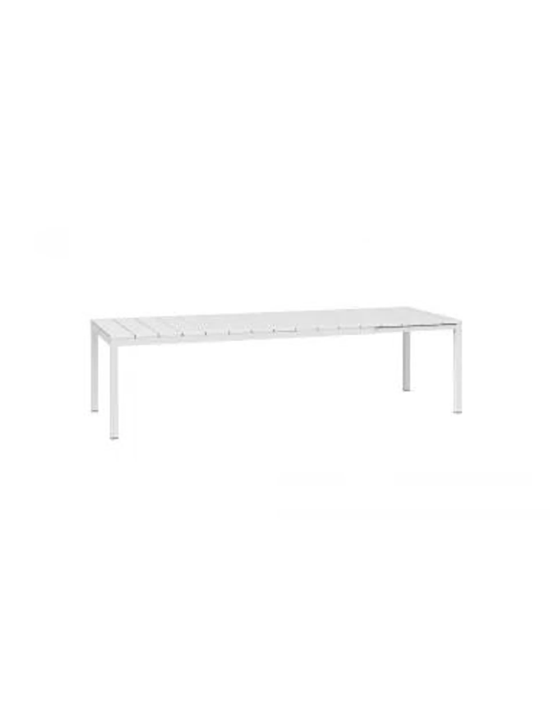 Mesa Extensible Nardi Rio 210/280 Blanca