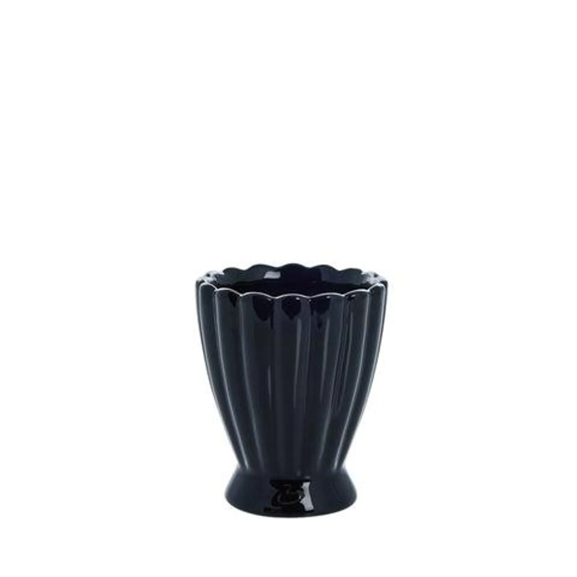 Shenella flower pot Ø10 H12 black