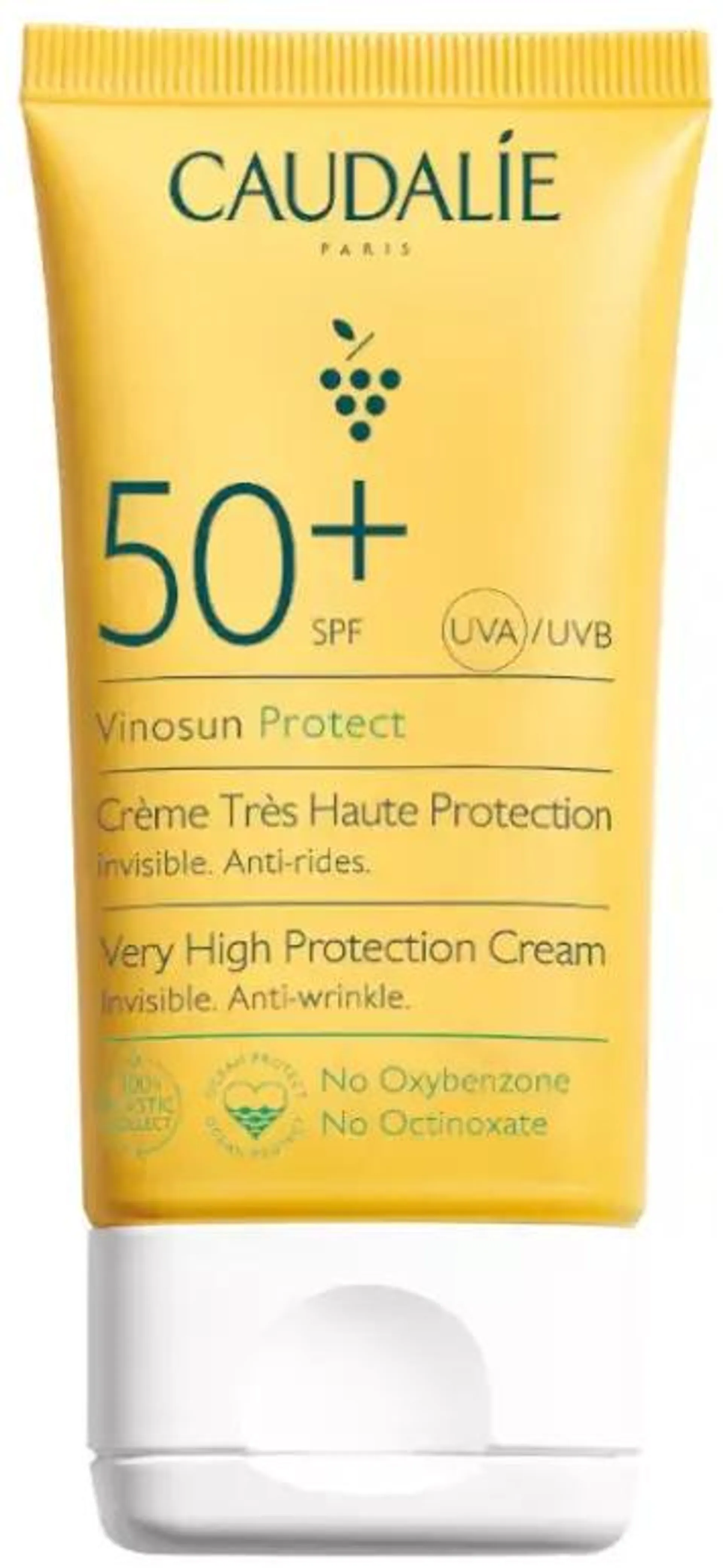 Caudalie Crema Solar Facial Antiarrugas SPF50+ 50 ml