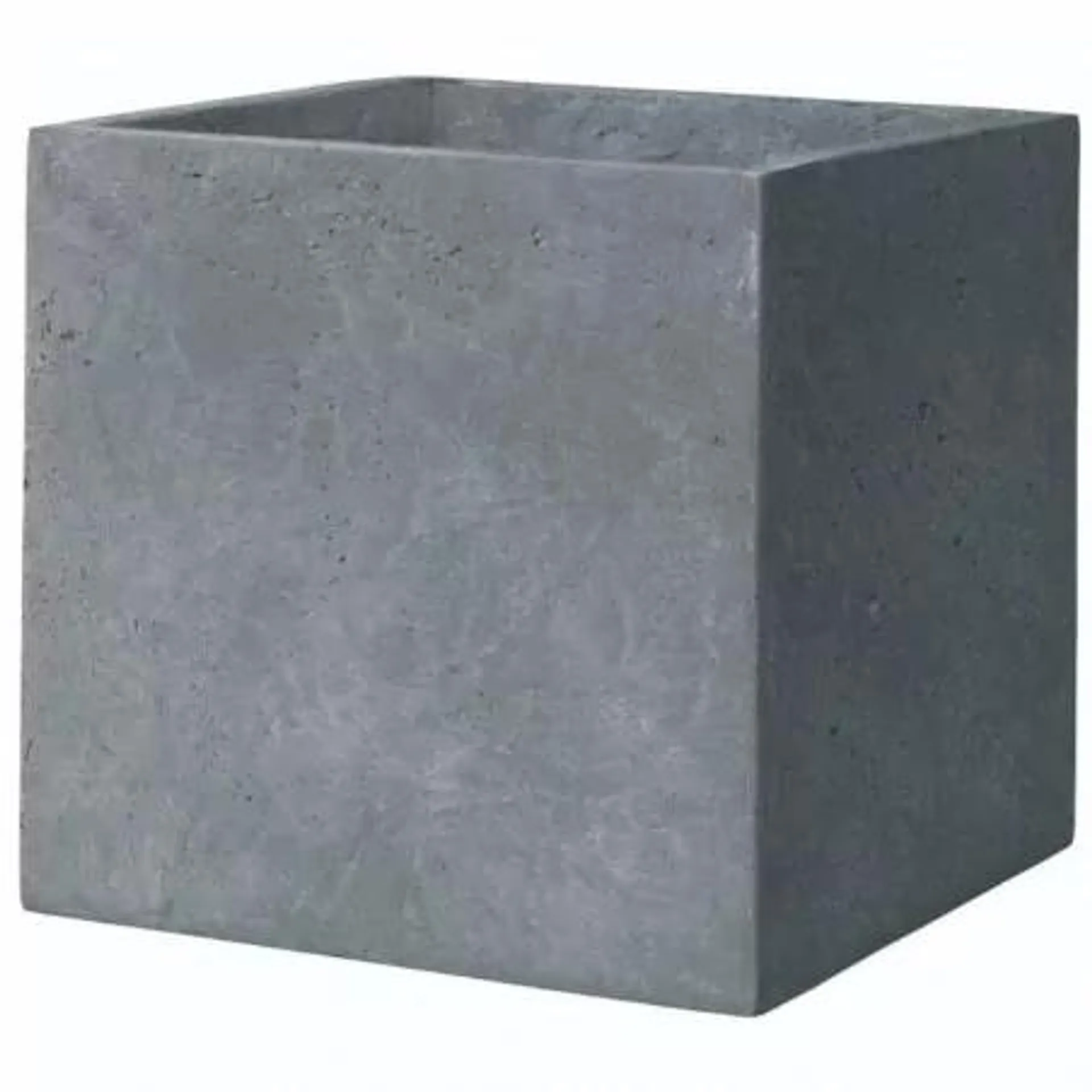 MACETA CUBO GYPSE GRIS