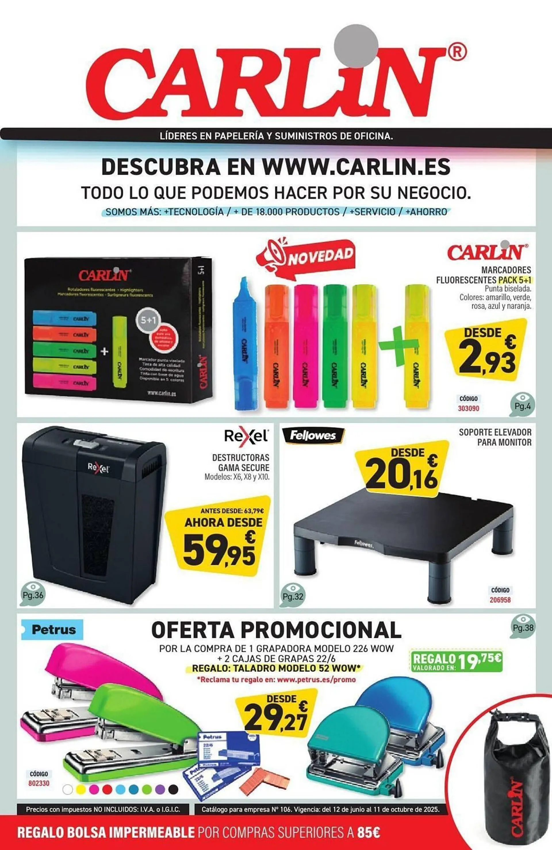 Folleto Carlin - 1