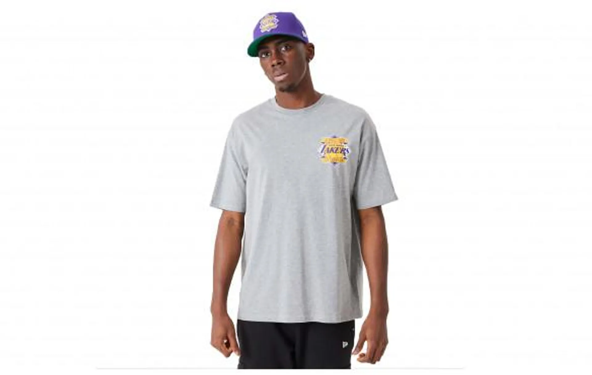 NEW ERA LA LAKERS BACK PRINT