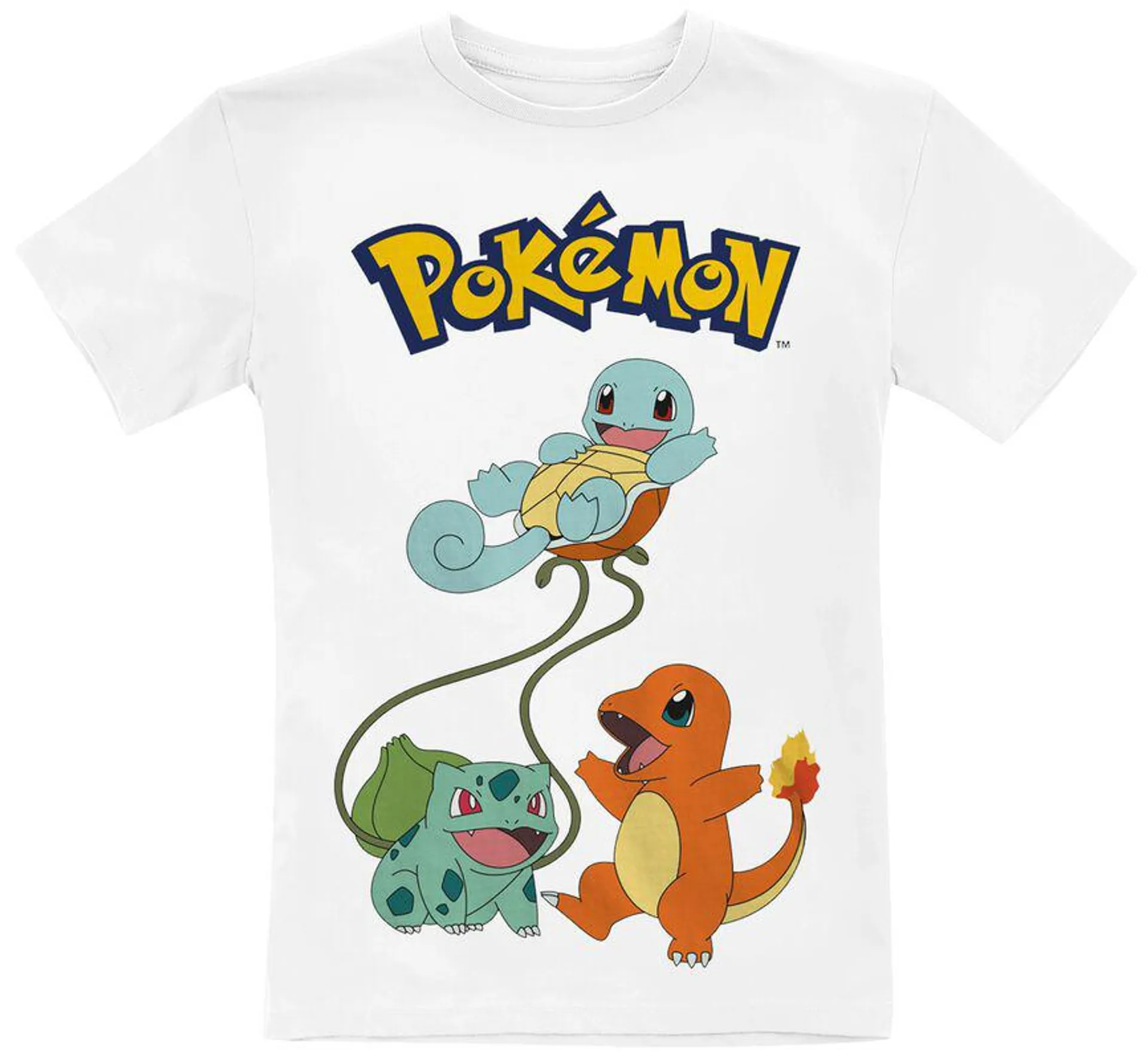 "Kids - Original Trio" Camiseta Blanco de Pokémon