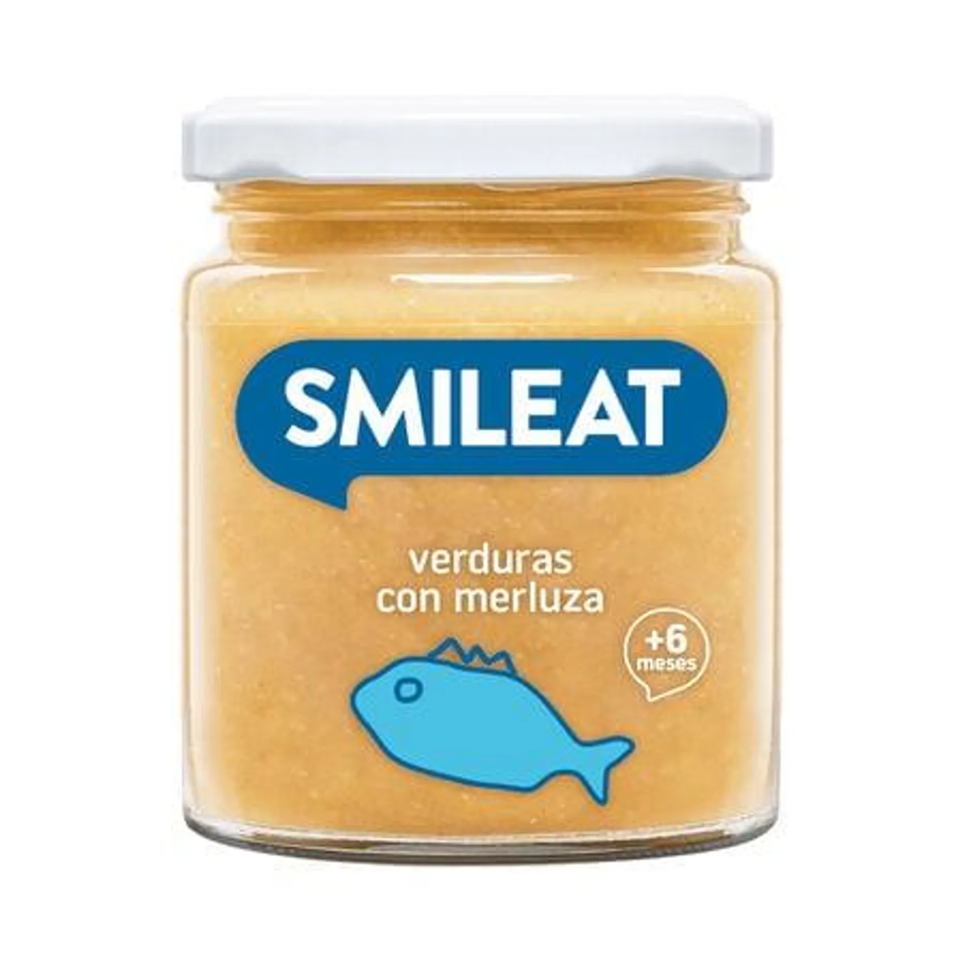 Tarro Smileat merluza con verduras 230g