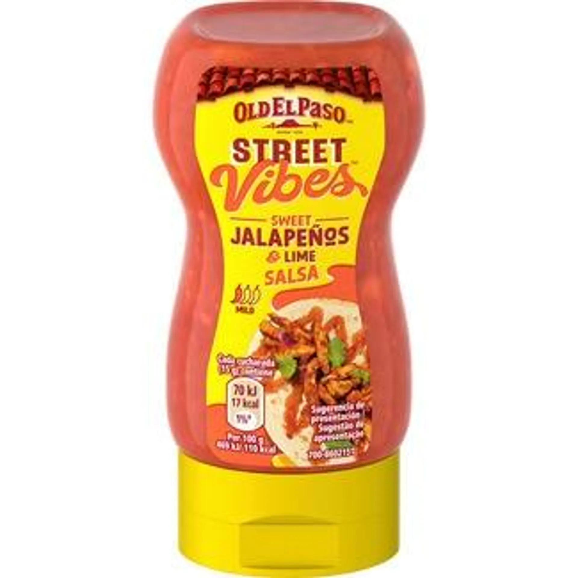 STREET VIBES SALSA JALAPEÑO LIMA 255G