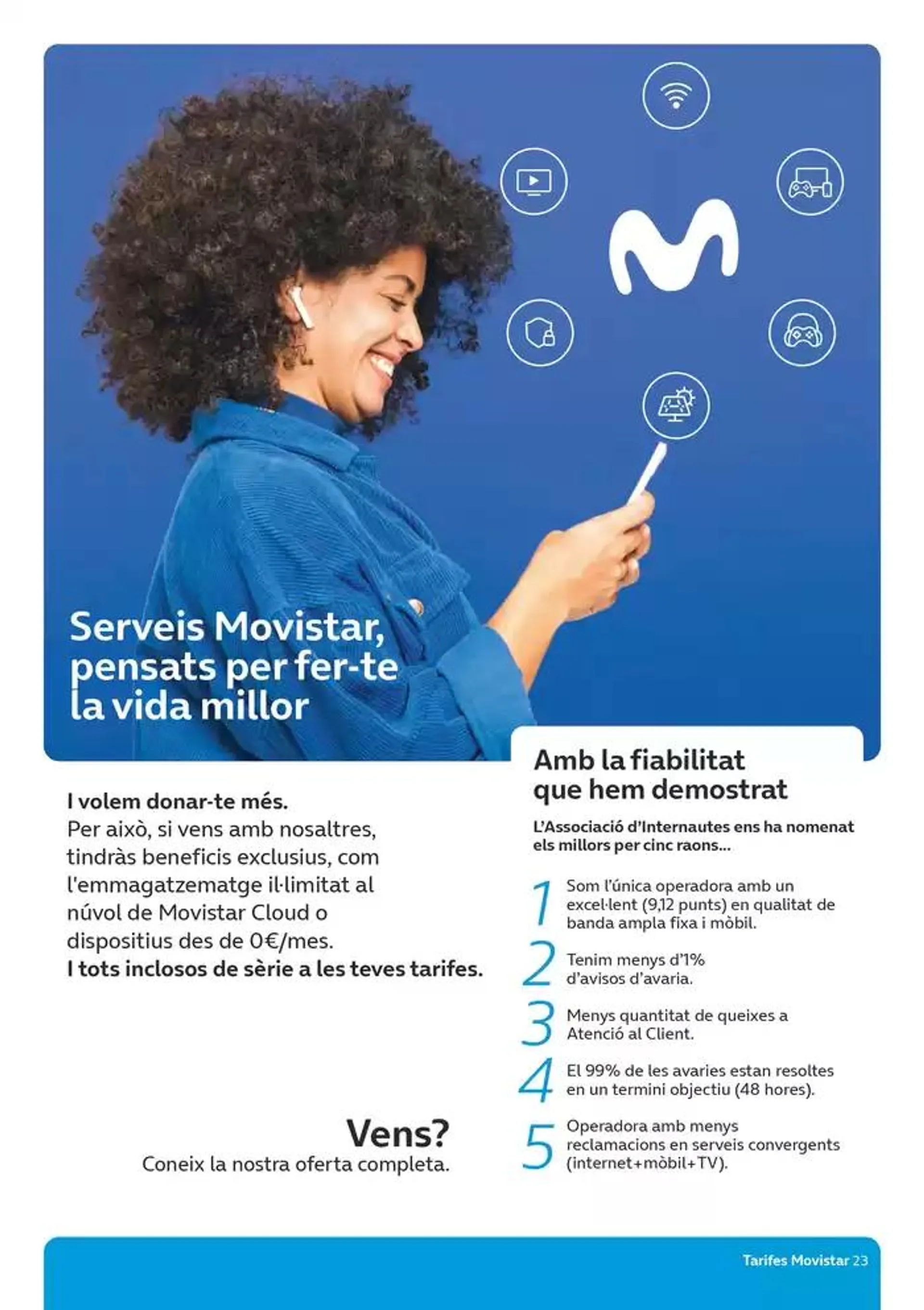 Catálogo de Arriben les Blue Weeks de Movistar amb un menú exclusiu cada setmana 25 de octubre al 15 de noviembre 2024 - Página 23