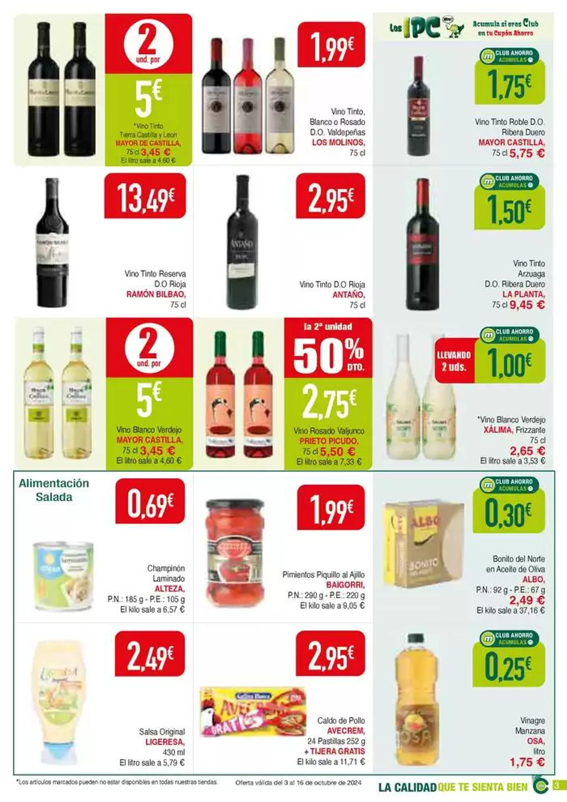 Catálogo de Ofertas folleto mYm supermercados 9 de octubre al 16 de octubre 2024 - Página 3