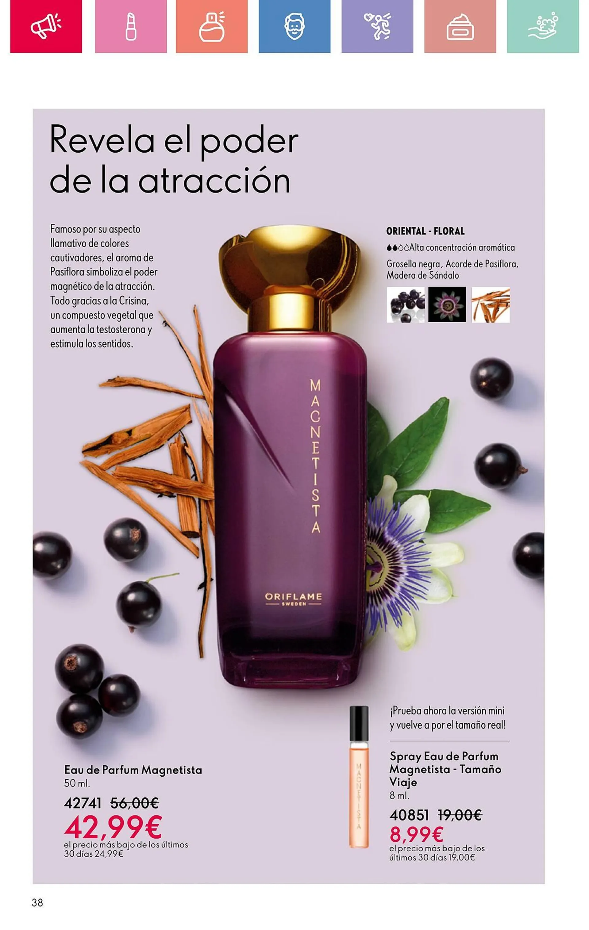 Catálogo de Folleto Oriflame 20 de abril al 20 de mayo 2025 - Página 38