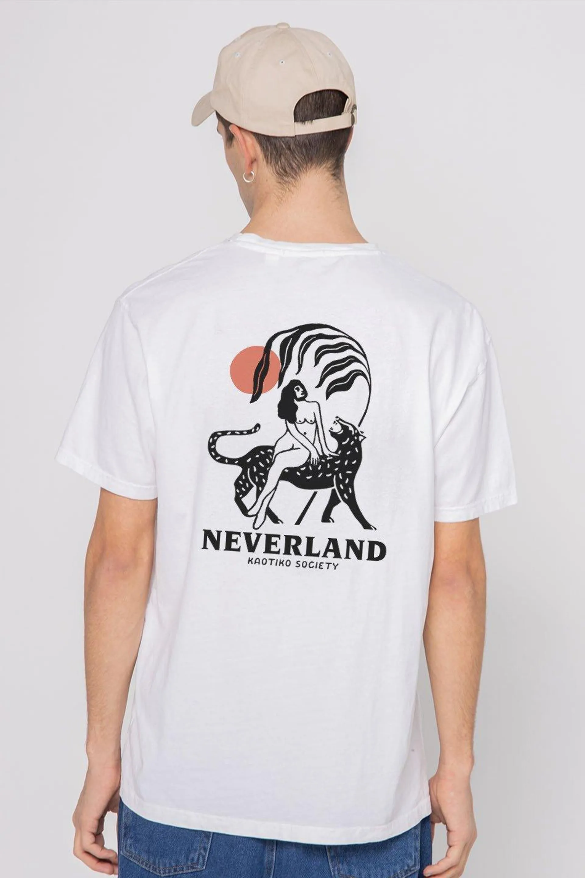 Camiseta Washed Neverland White