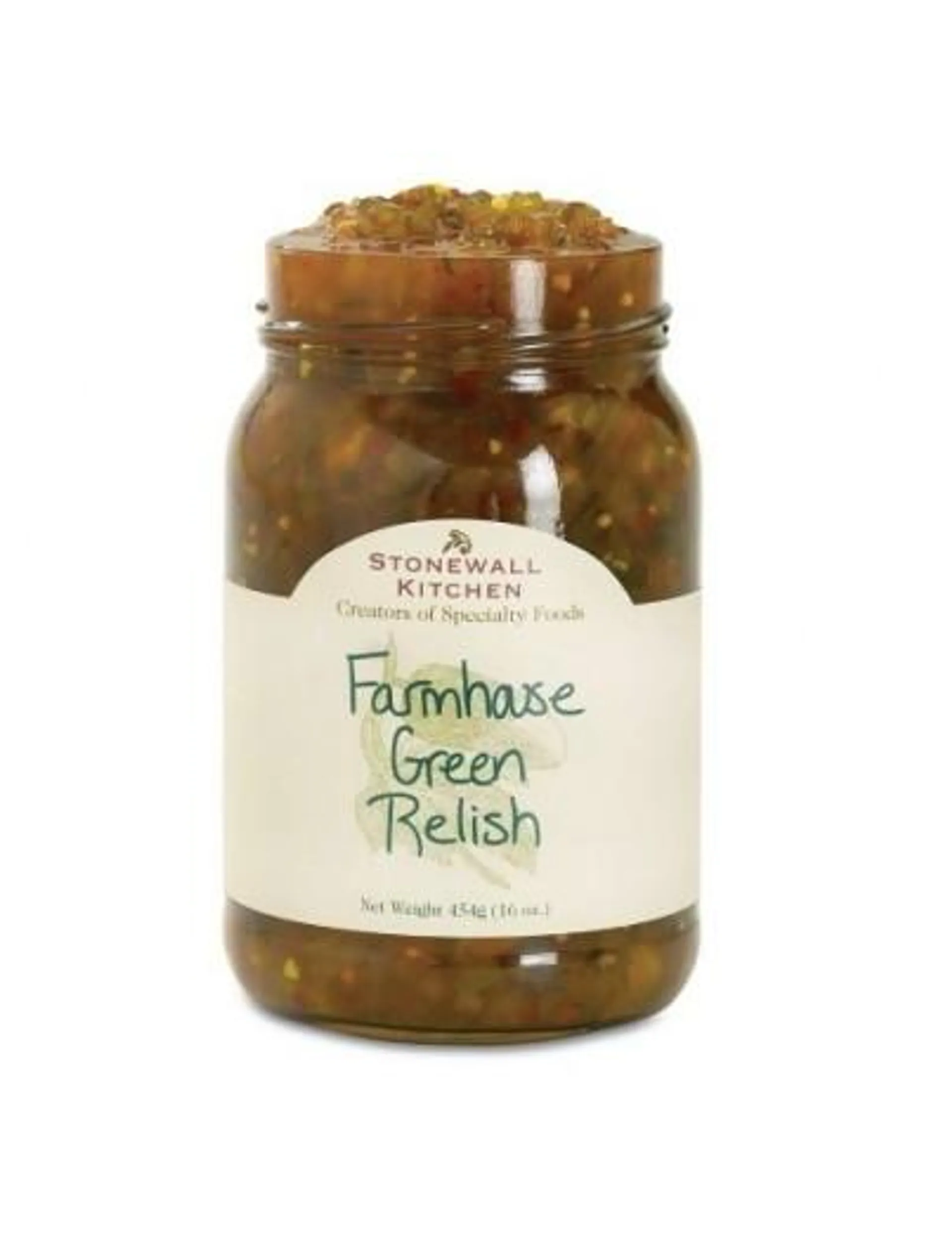 Farmhouse Green Relish 454 gr. Stonewall Kitchen