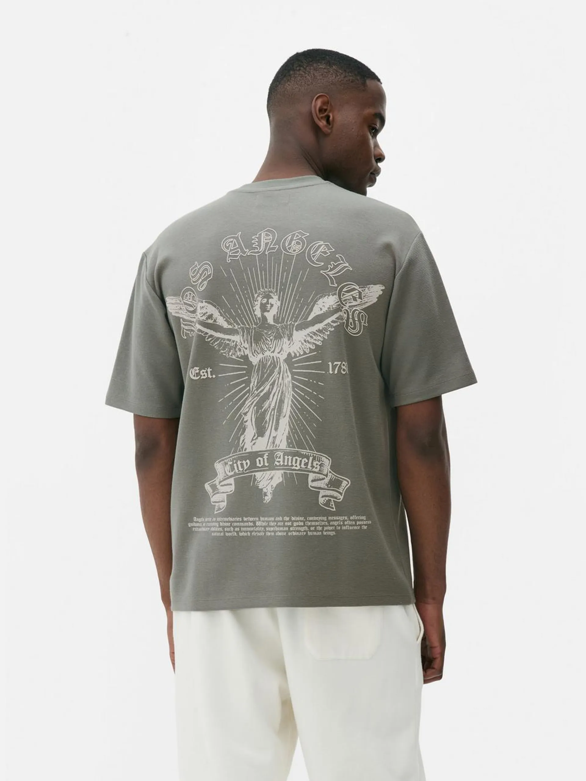 Camiseta con estampado gráfico «Los Angeles»