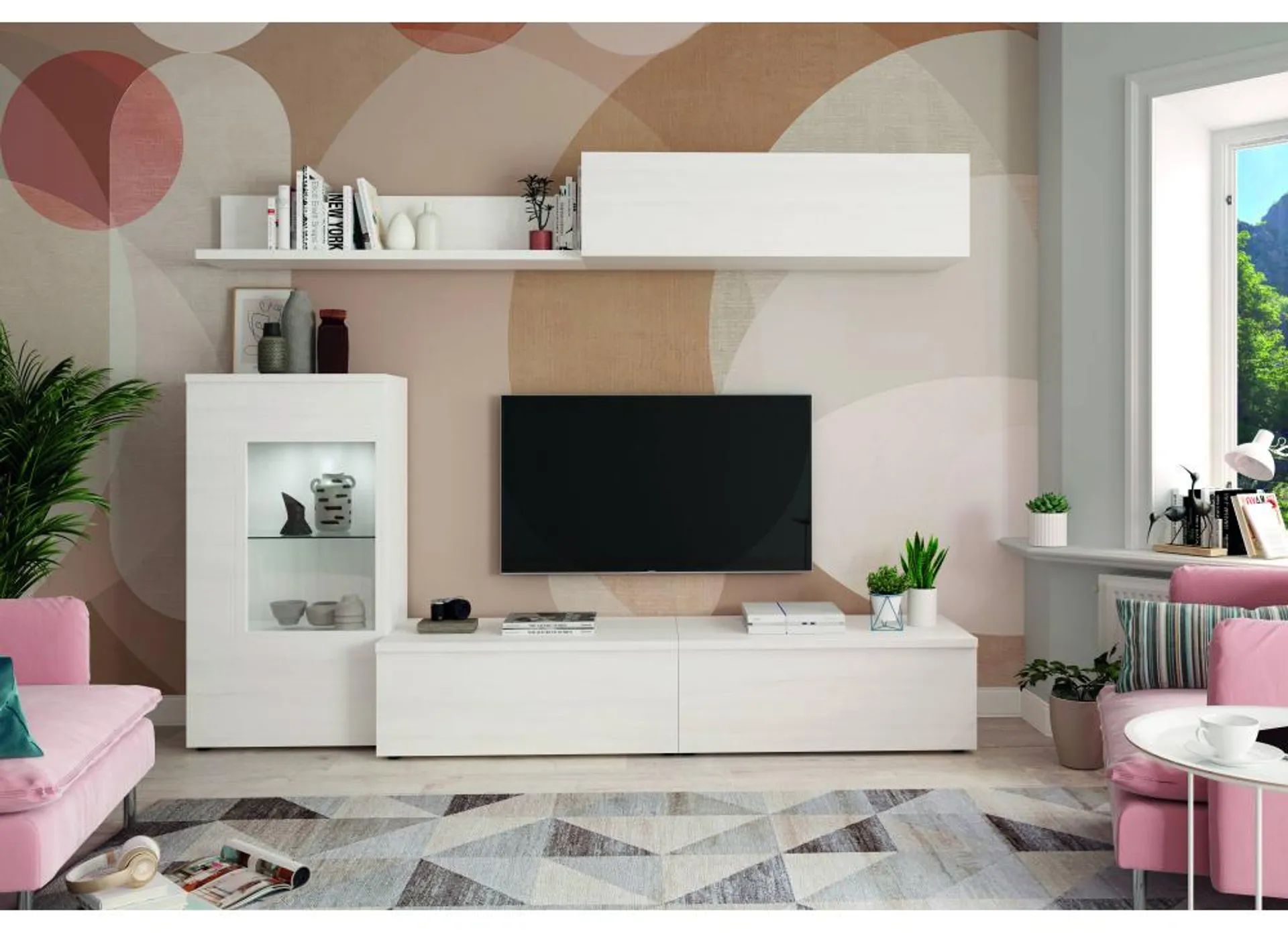 MUEBLE PARA SALON FUTURE V