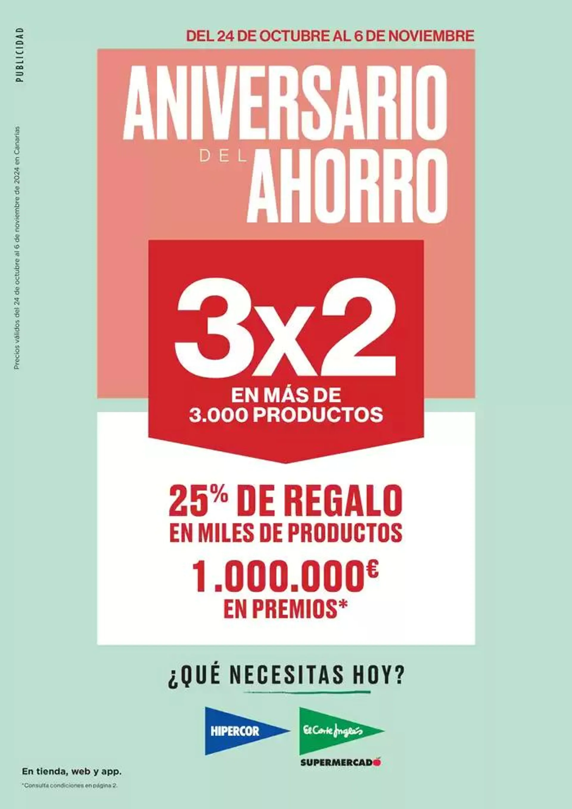 Catálogo de Ofertas y promociones Canarias 25 de octubre al 6 de noviembre 2024 - Página 1