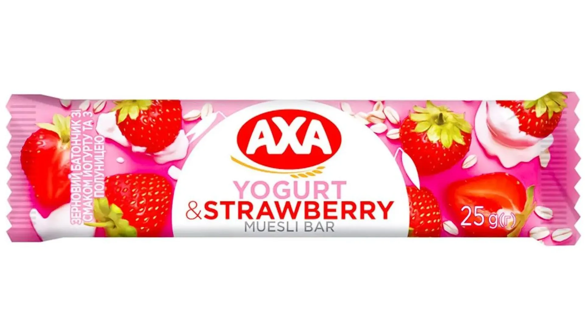 BARRITA CEREALES YOGUR Y FRESAS 25G