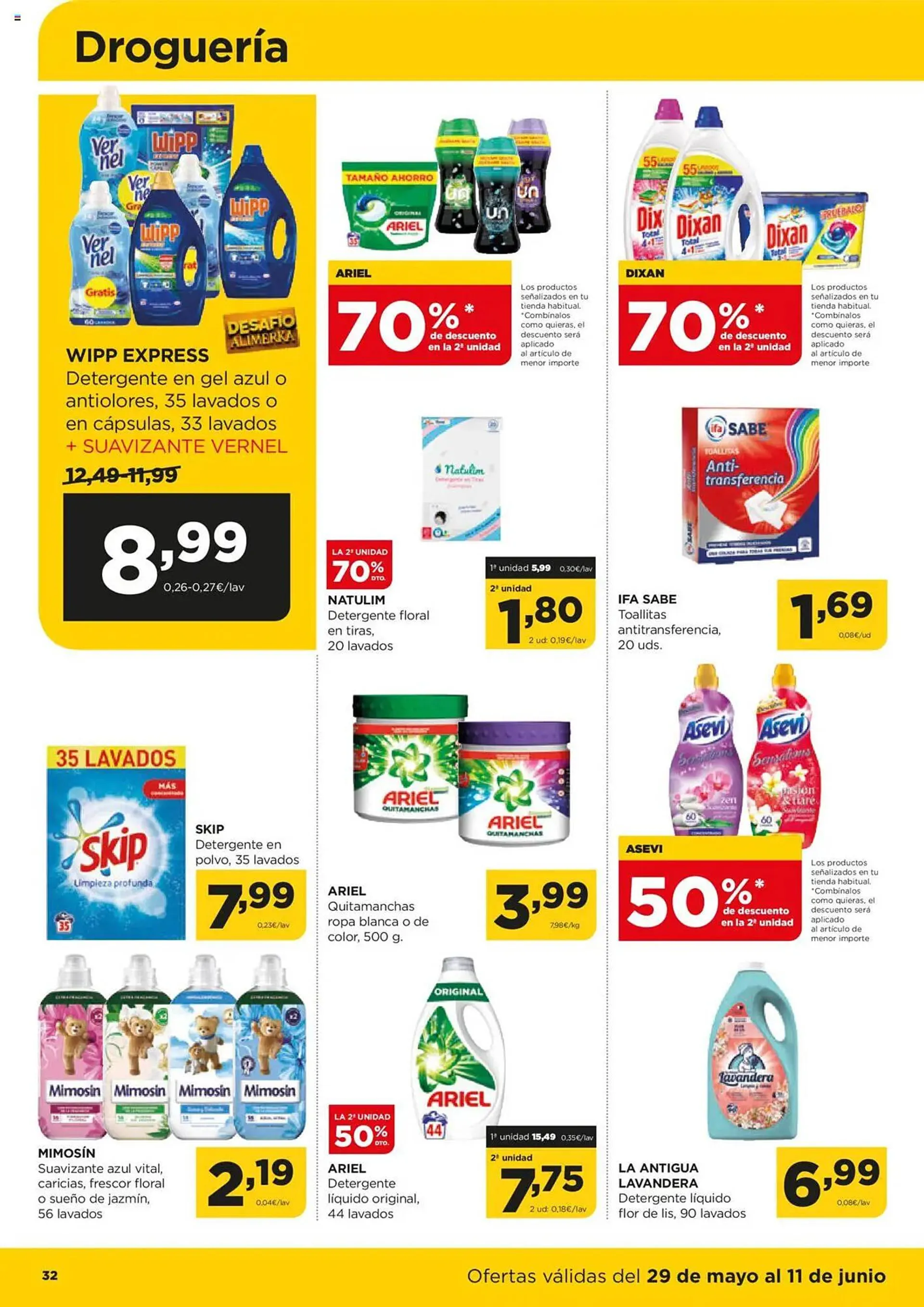 Catálogo de Folleto Alimerka 29 de mayo al 11 de junio 2025 - Página 33