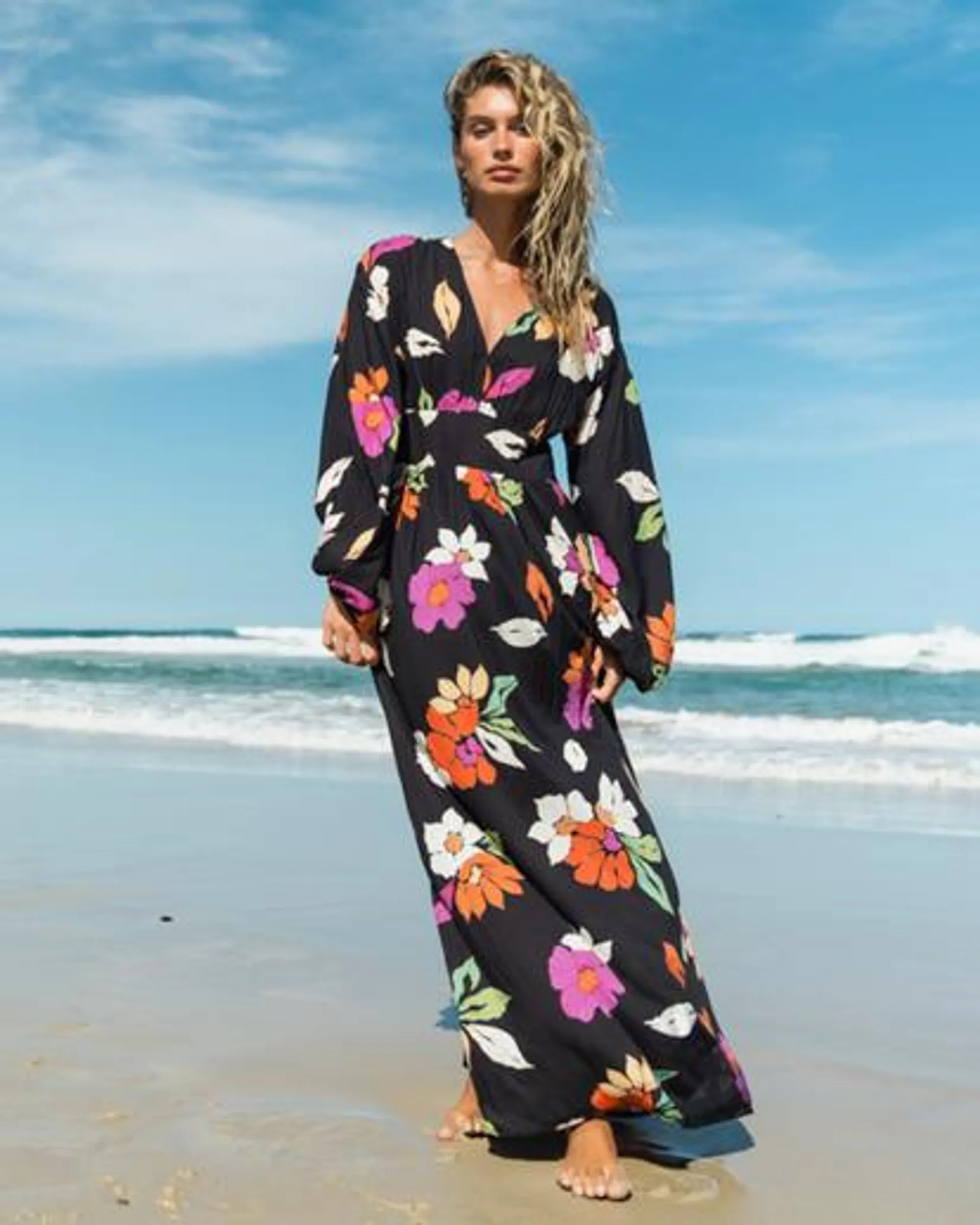 Night Bloom - Maxivestido para Mujer