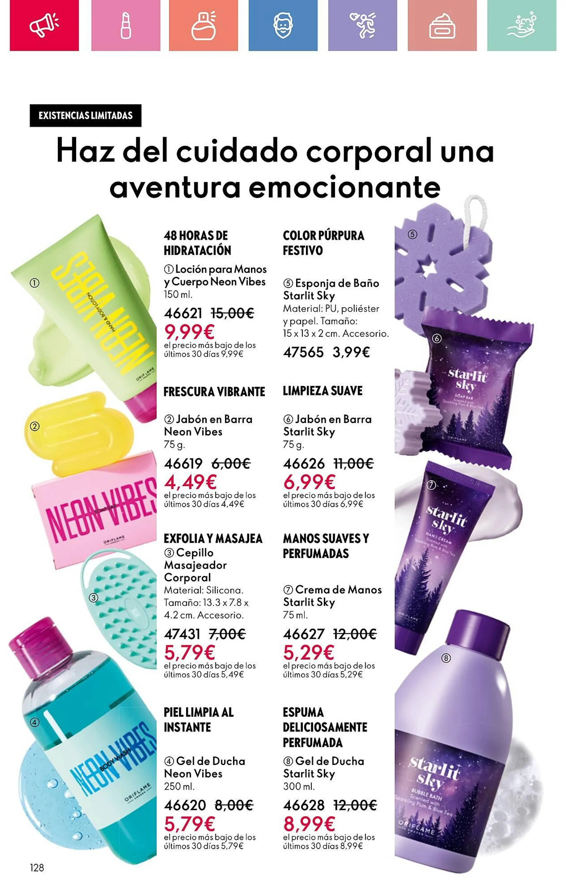 Catálogo de Folleto Oriflame 20 de abril al 20 de mayo 2025 - Página 128