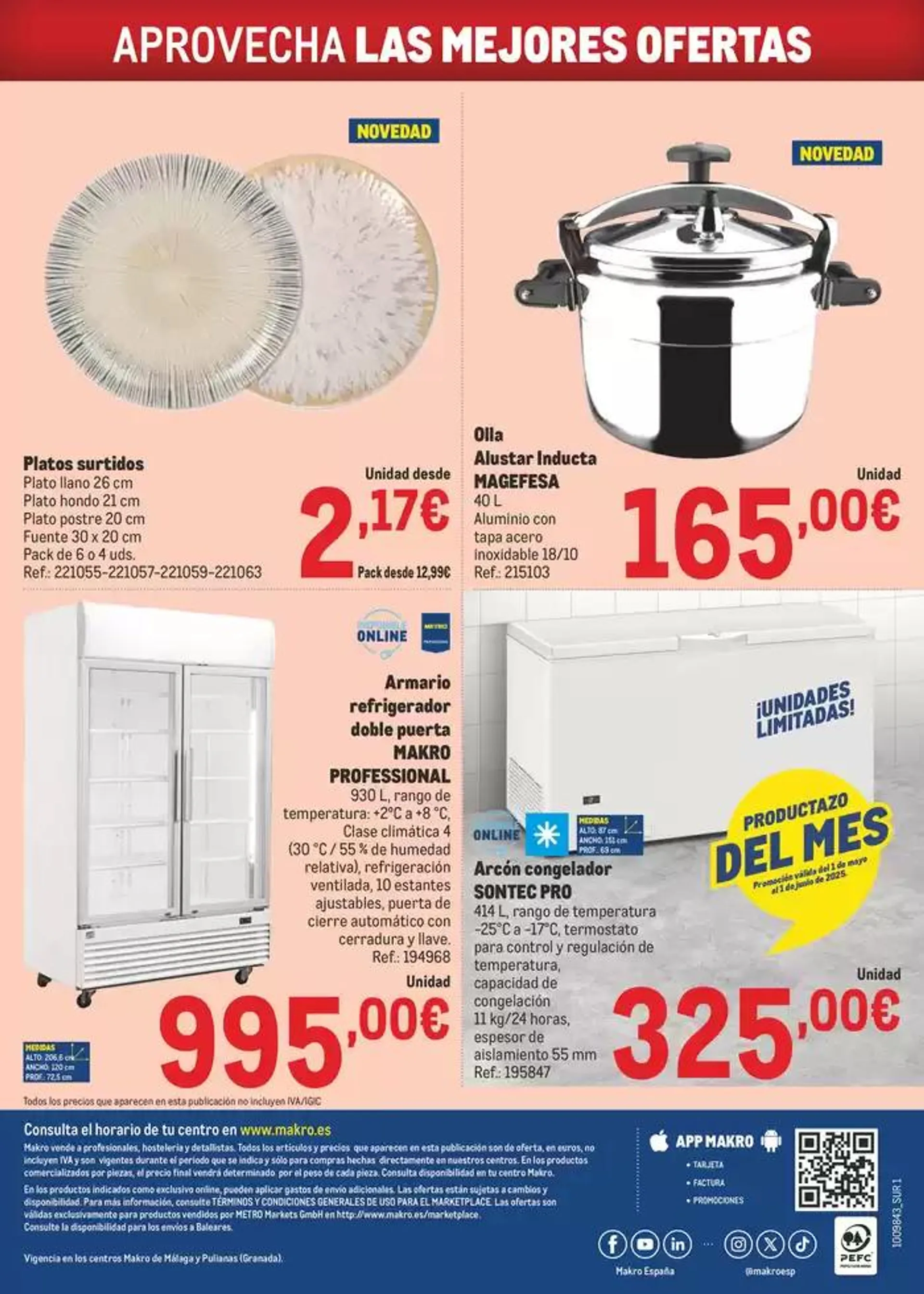 Catálogo de Makro Precios Sur 5 de mayo al 1 de junio 2025 - Página 32