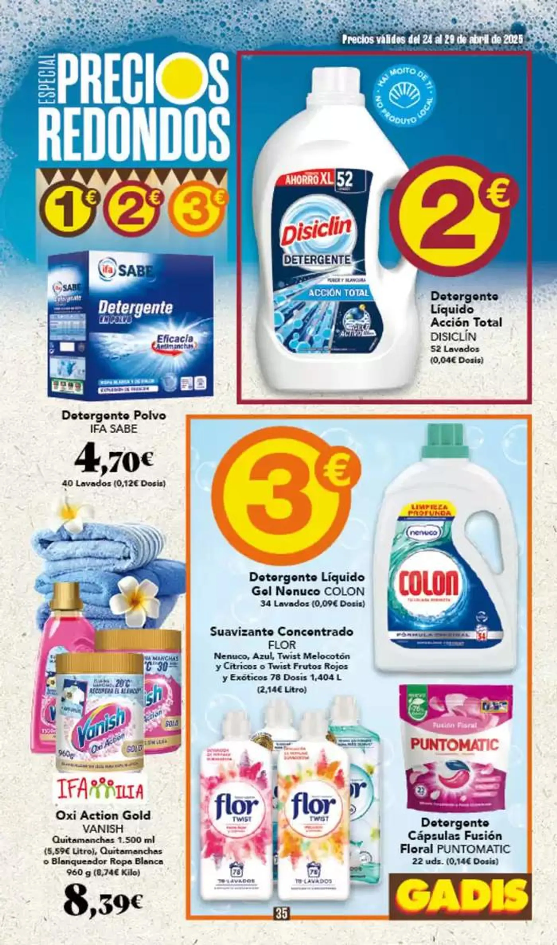Catálogo de Especial Precios Redondos 24 de abril al 29 de abril 2025 - Página 35