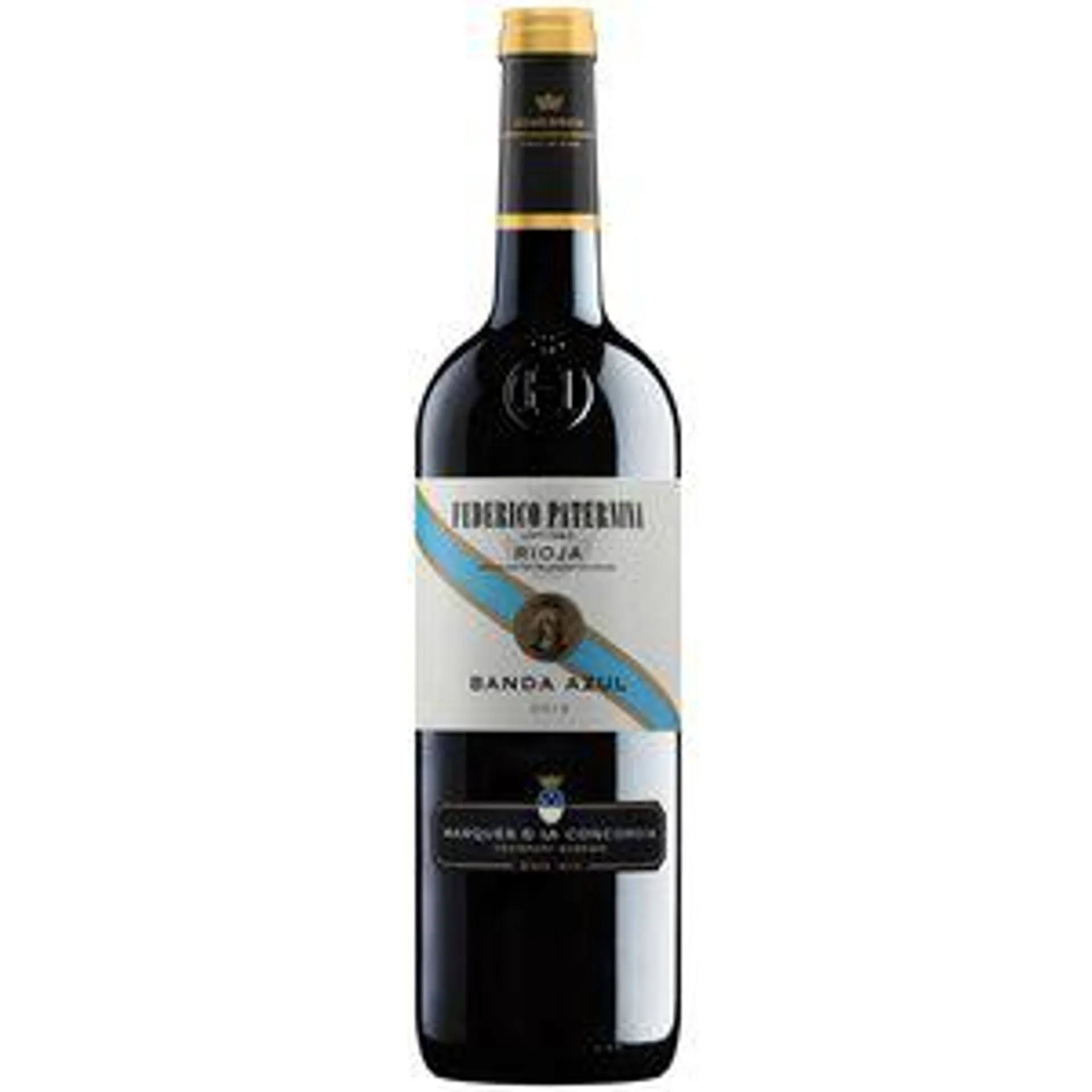 FEDERICO PATERNINA vino tinto 12 meses banda azul DO Rioja botella 75 cl