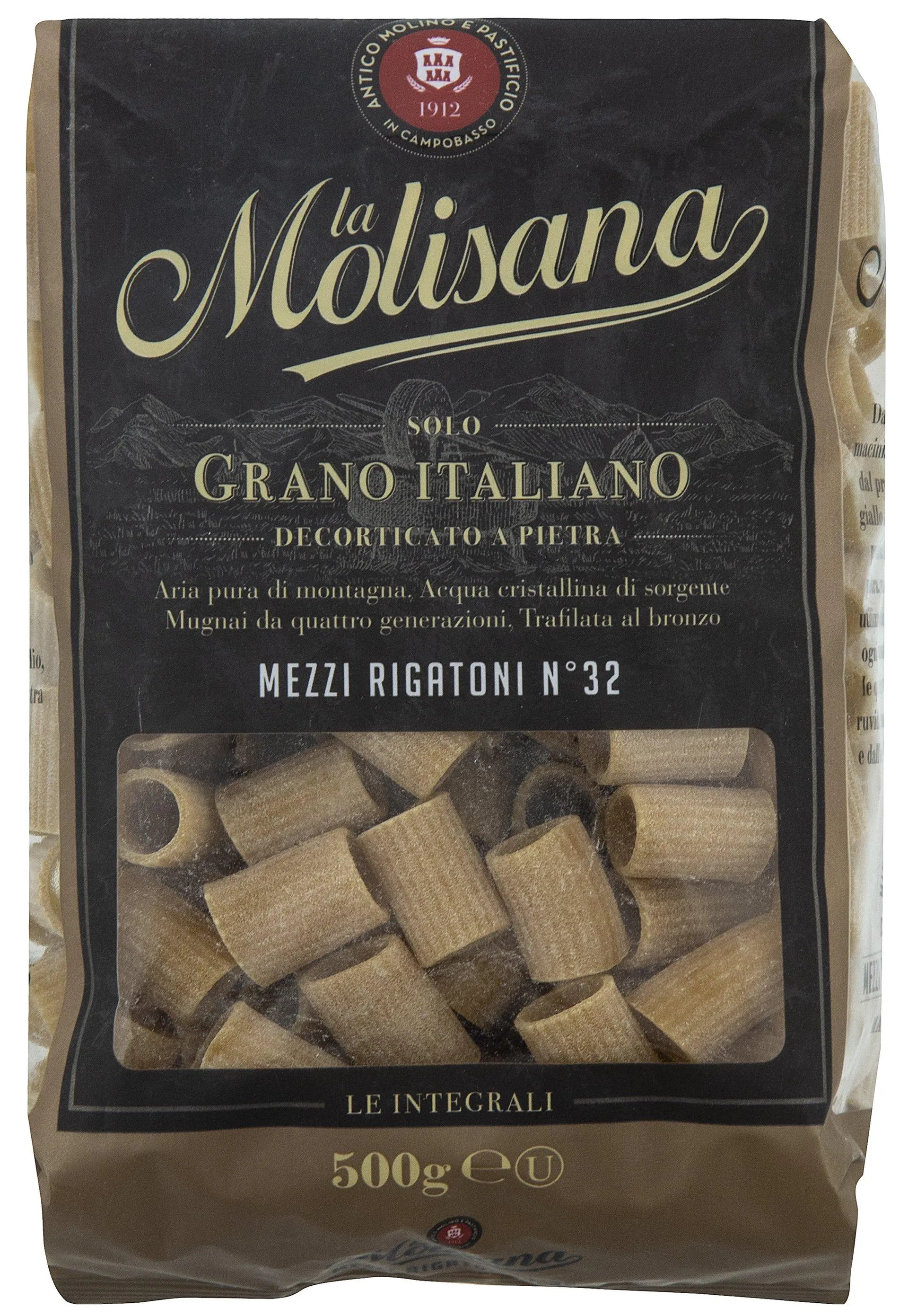 MEZZI RIGATONI INTEGRAL 500 GR
