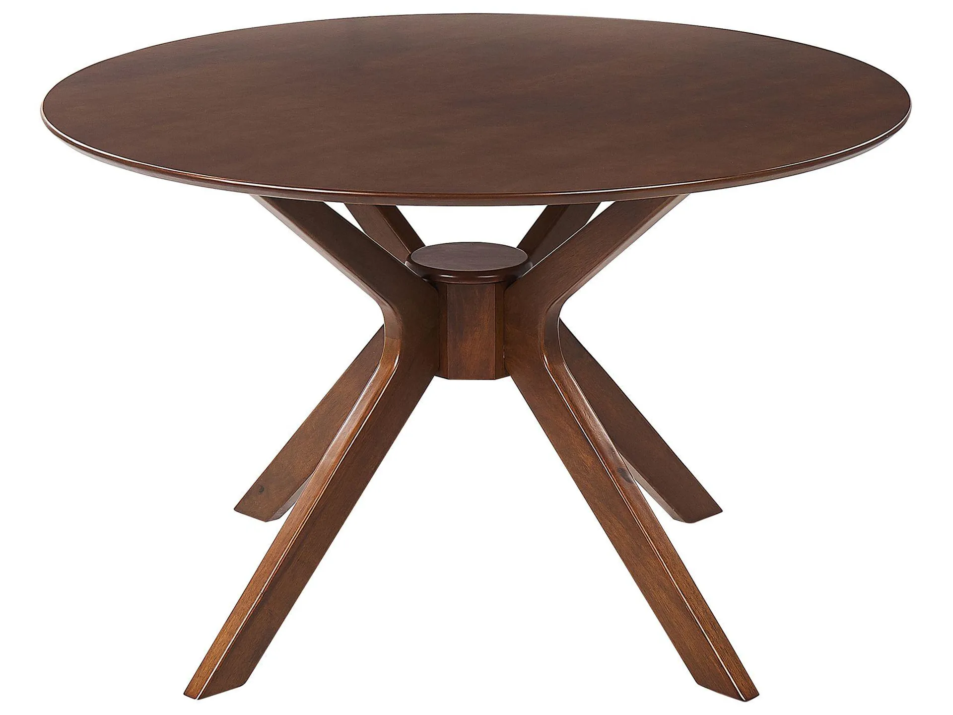 Mesa de comedor TYMIS Caoba oscura 120 cm 120 cm