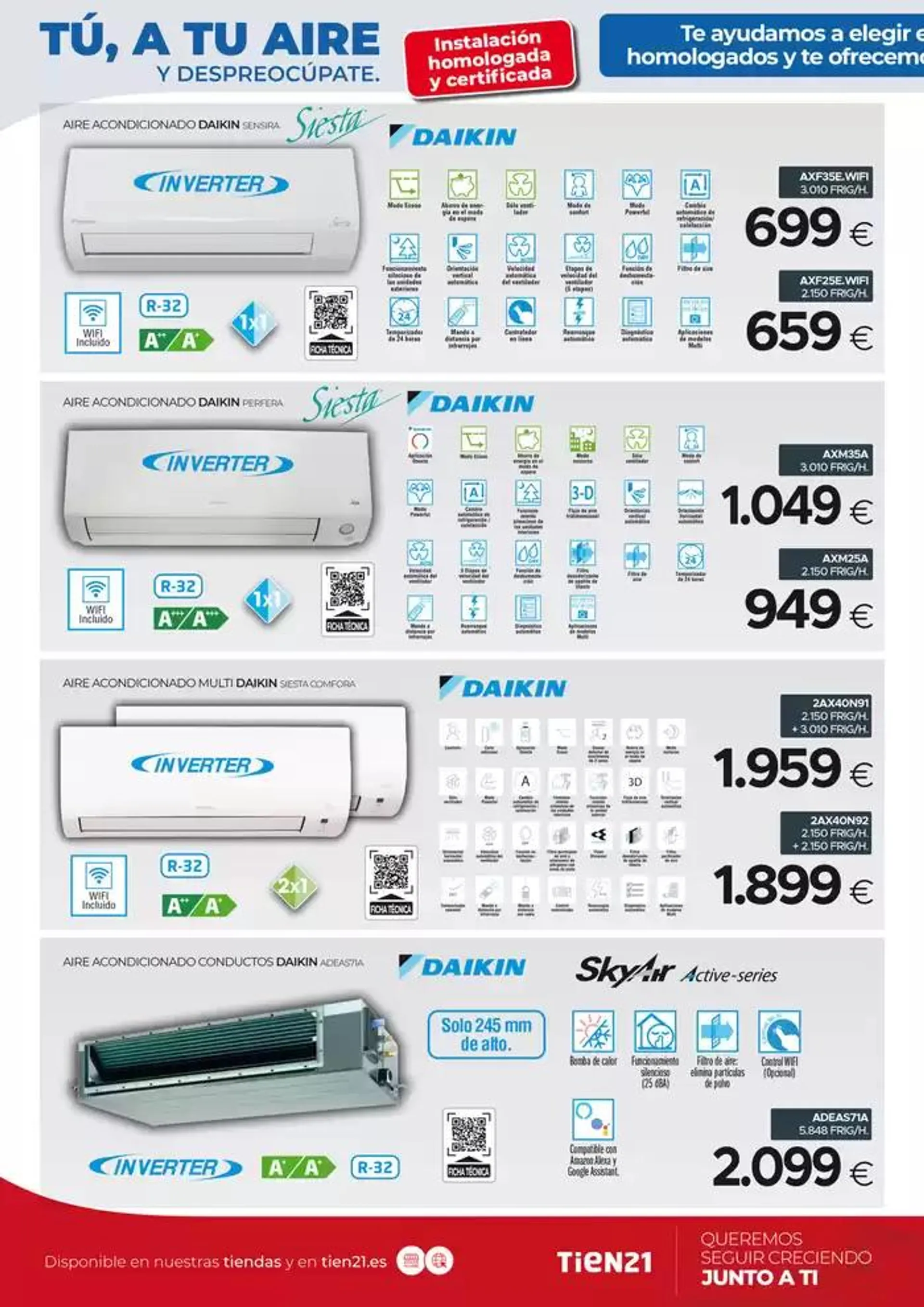 Catálogo de TIEN 21 AIRE ACONDICIONADO 2025 7 de mayo al 31 de agosto 2025 - Página 2