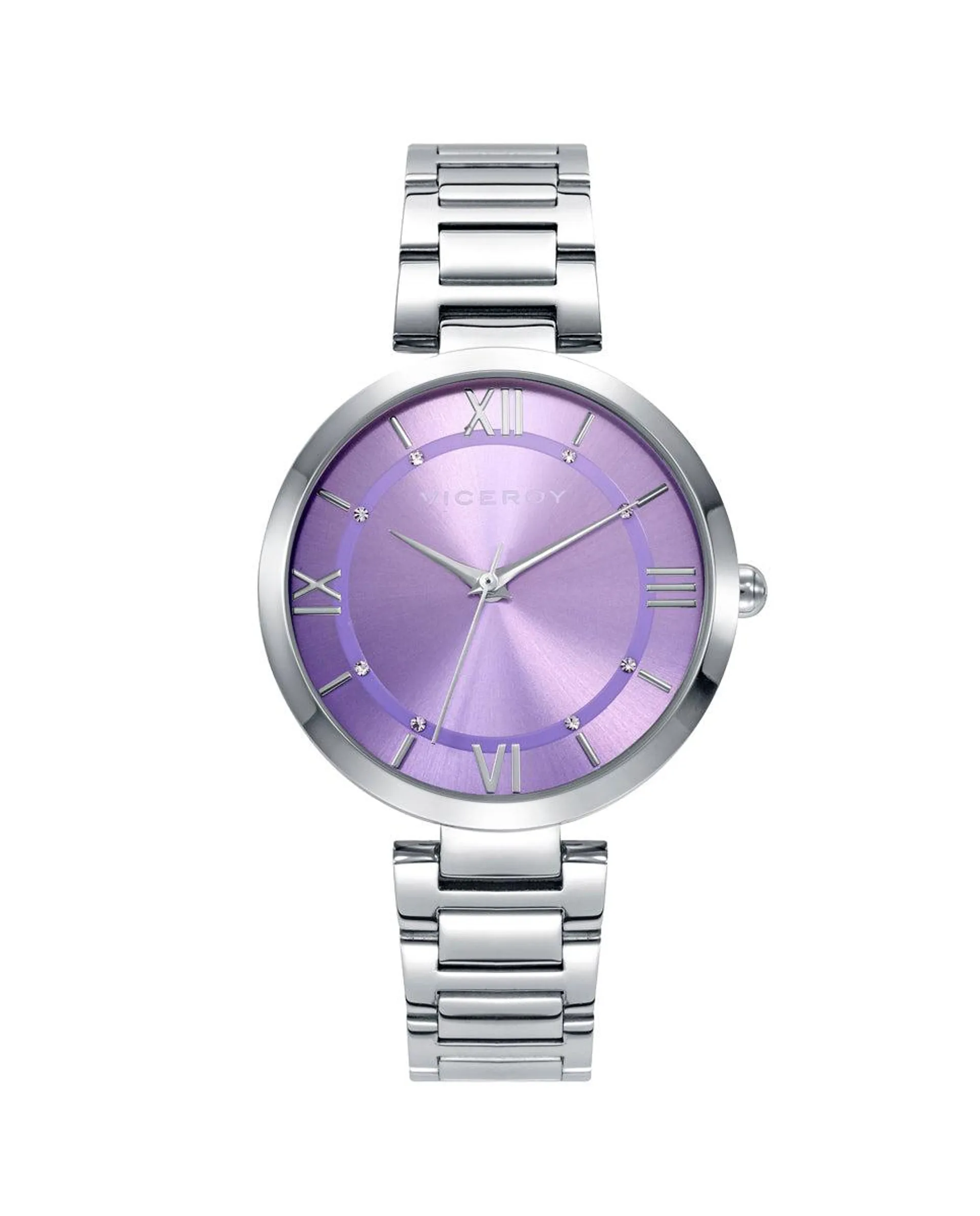 Reloj de mujer Chic con caja y brazalete de acero