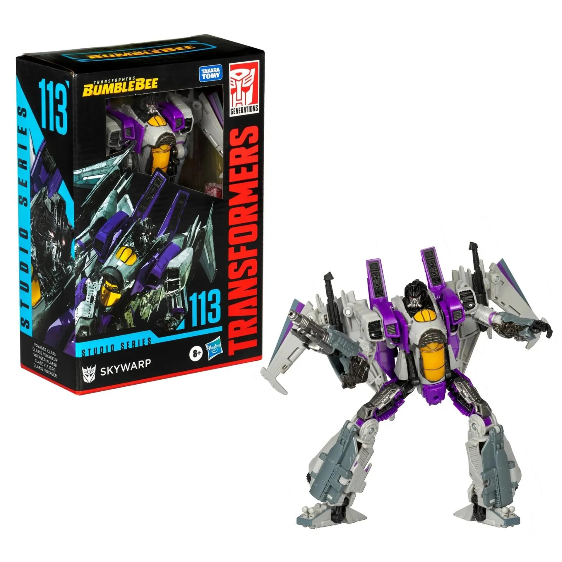 Transformers Studio Series Voyager Transformers: Bumblebee 113 Skywarp Action Figure