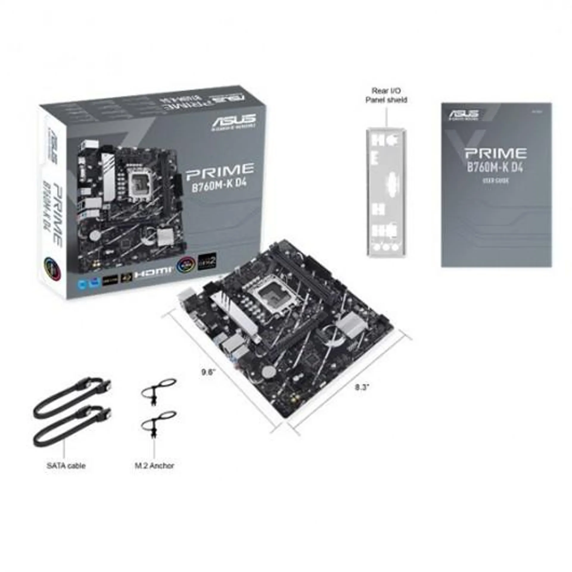 PLACA BASE 1700 ASUS PRIME B760M-K D4 mATX