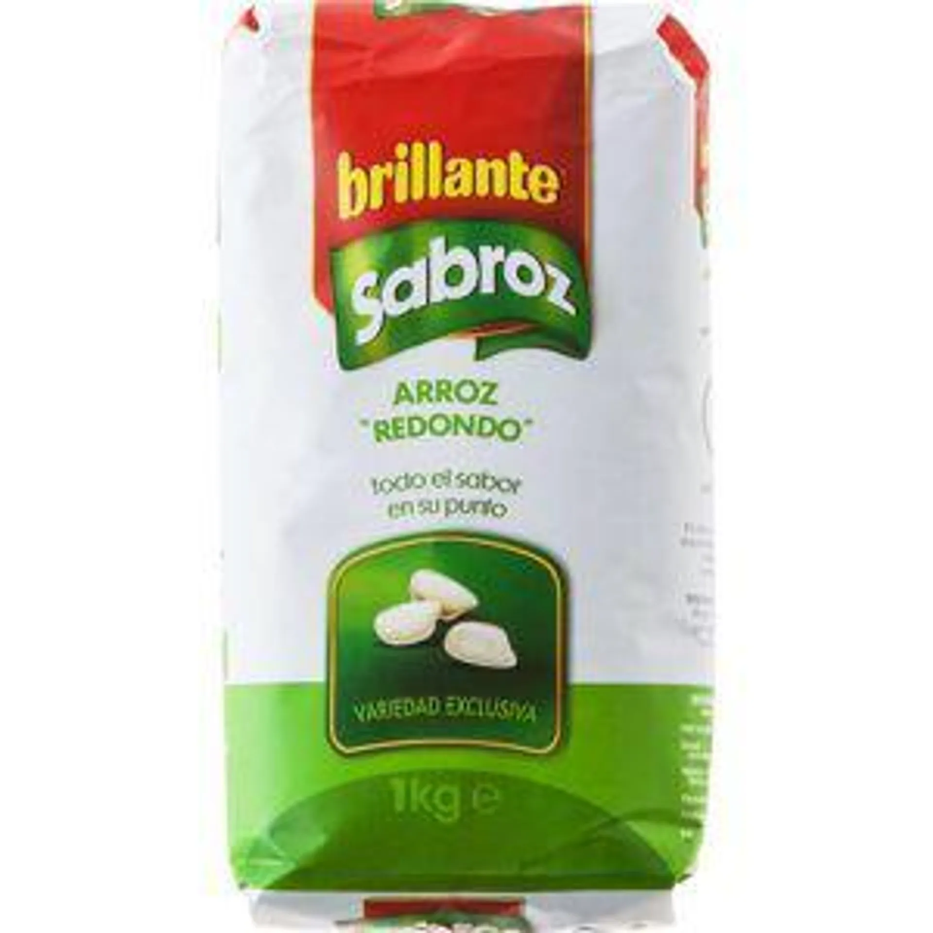 ARROZ BRILLANTE SABROZ 1KG