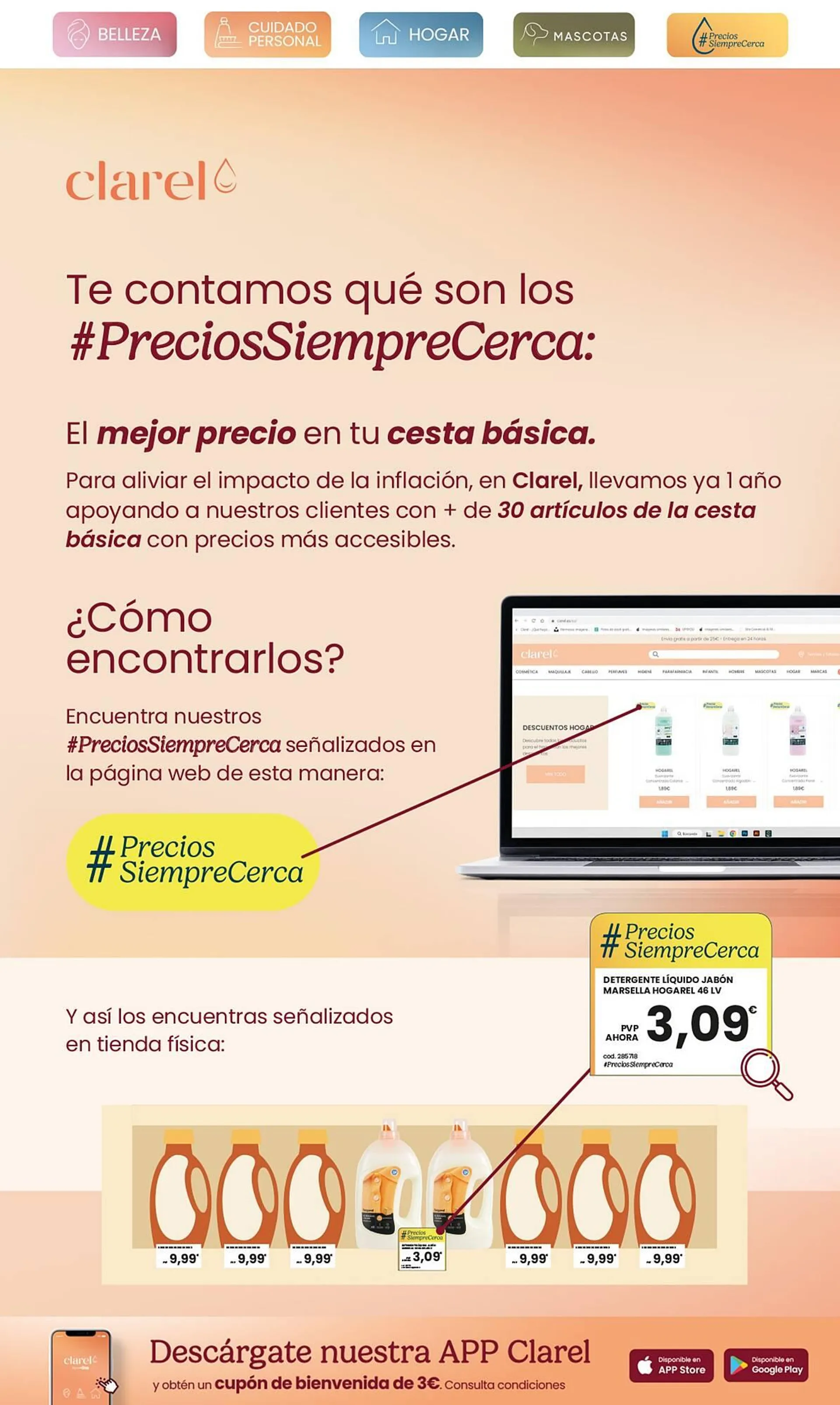 Catálogo de Folleto Clarel 2 de julio al 22 de julio 2025 - Página 12