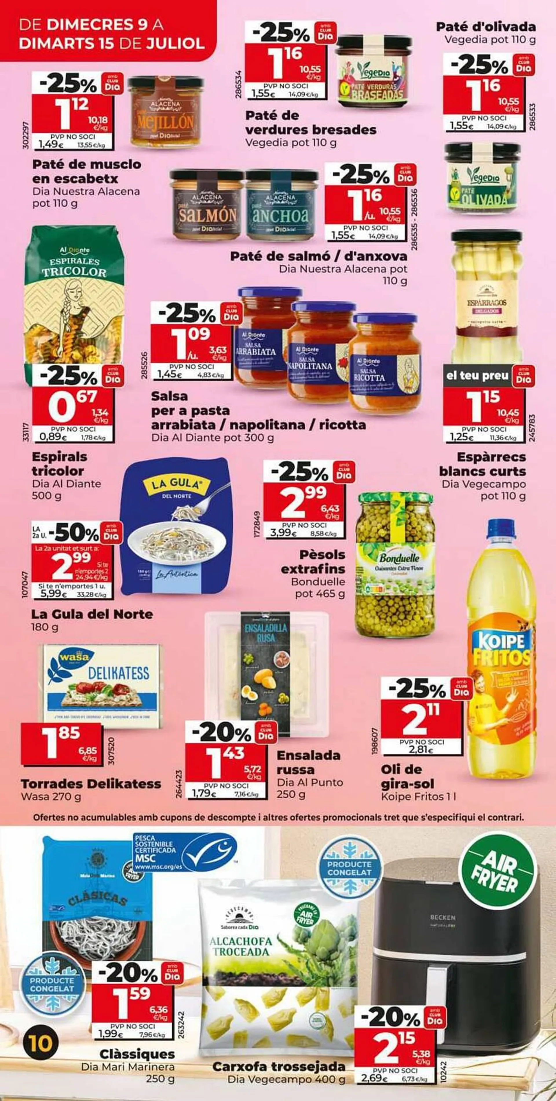 Catálogo de Folleto Dia 9 de julio al 15 de julio 2025 - Página 10