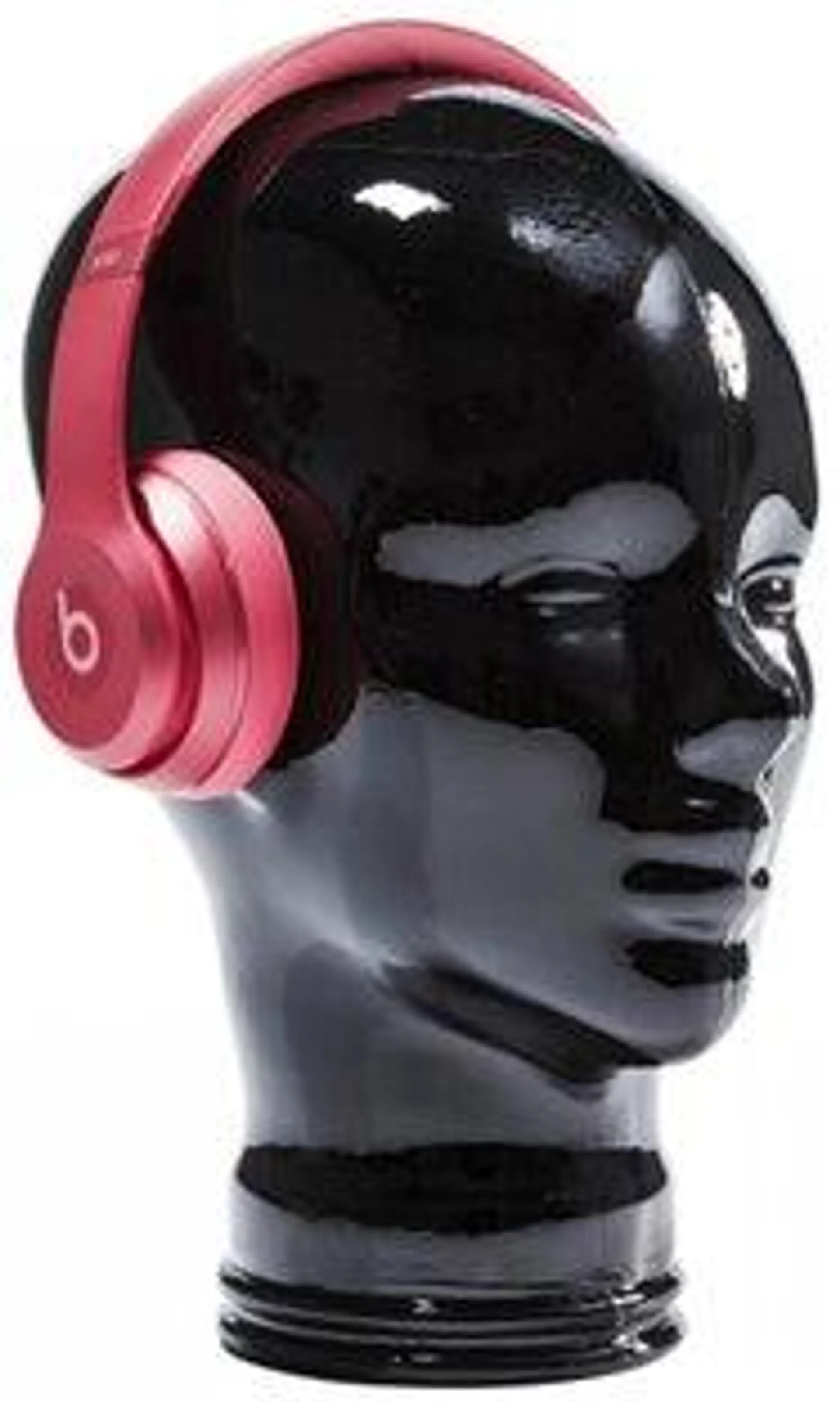 Cabeza auriculares negro