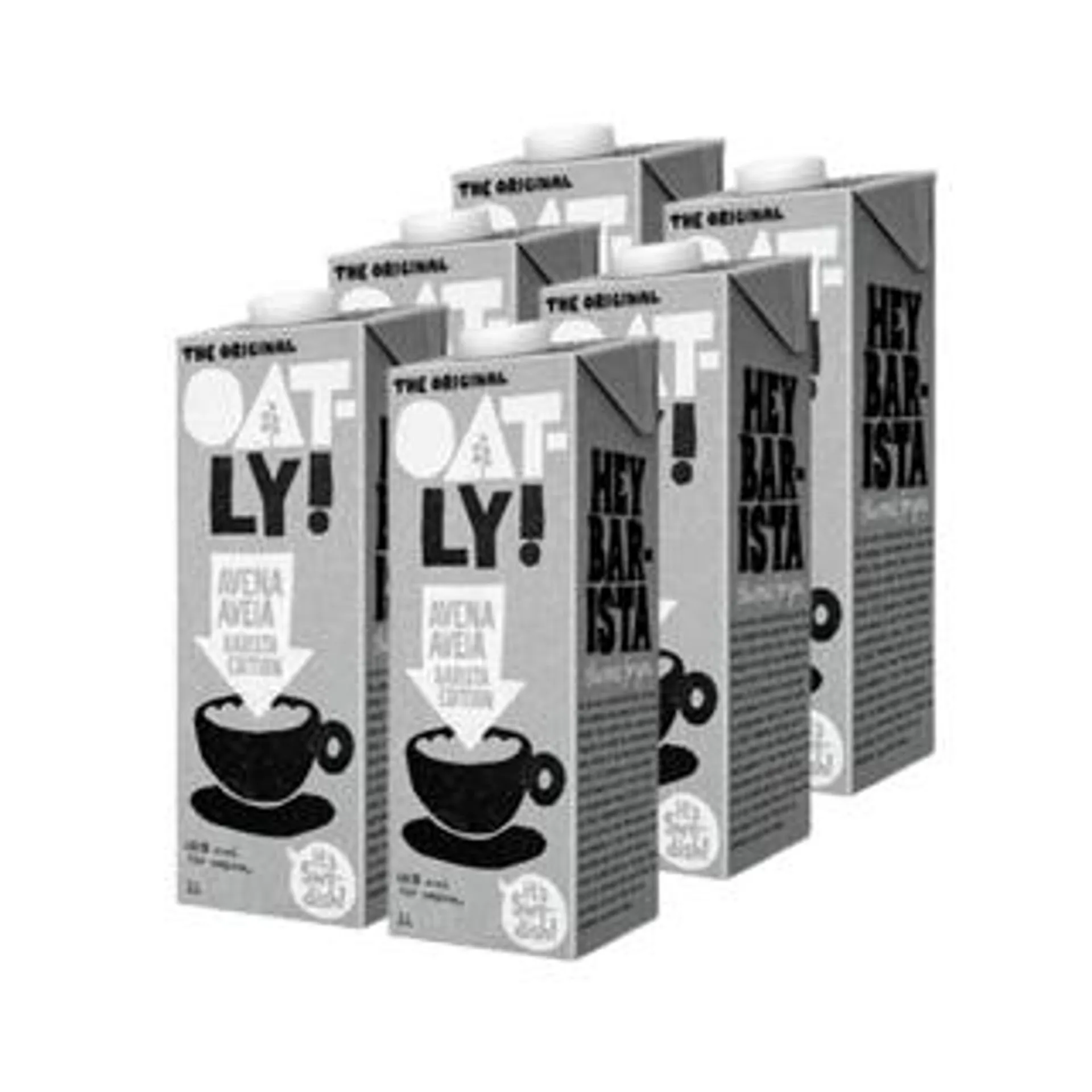 Pack 6 uds Bebida Avena Barista Oatly 1 L