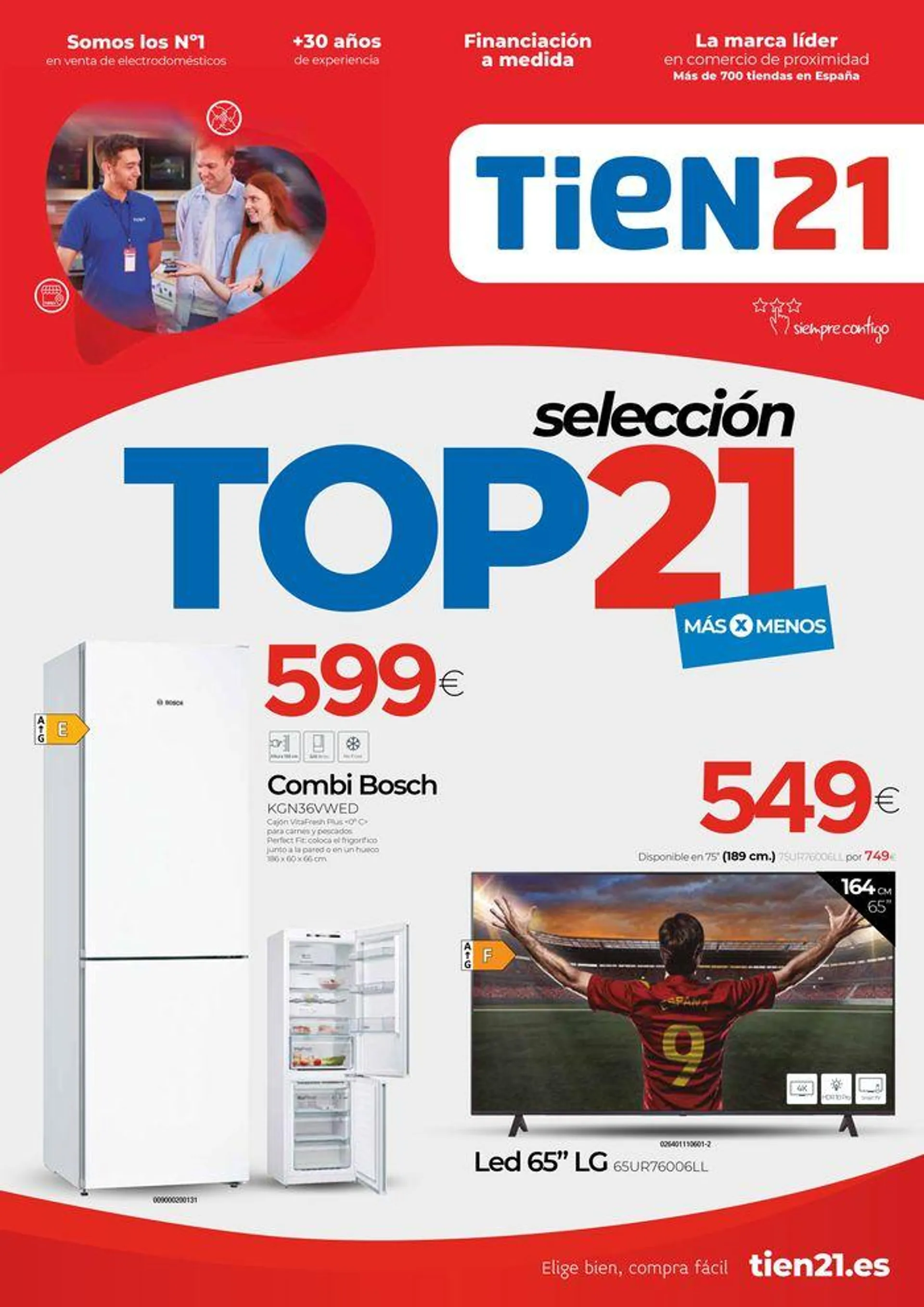 Folleto especial Mayo "TOP21" - 1