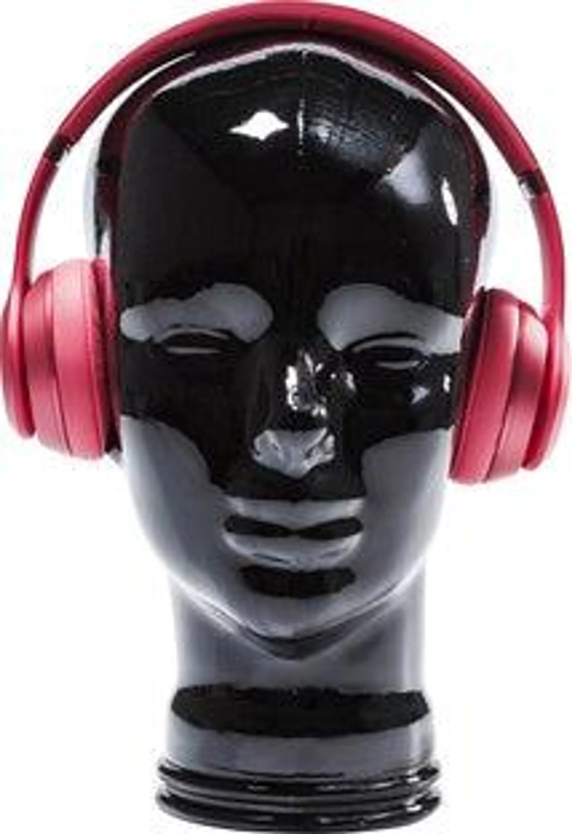 Cabeza auriculares negro