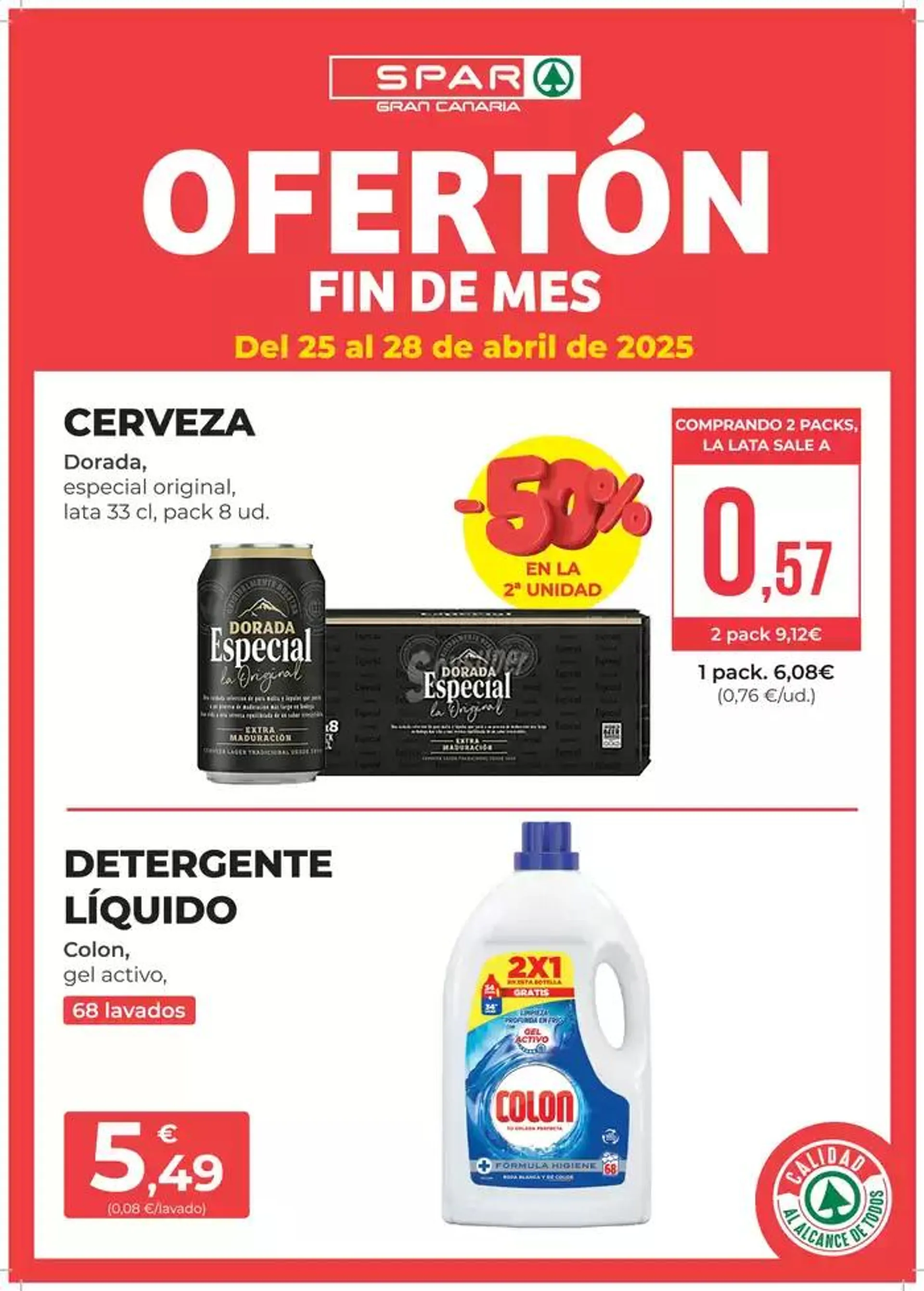 Catálogo de Ofertón fin de mes 25 de abril al 28 de abril 2025 - Página 7