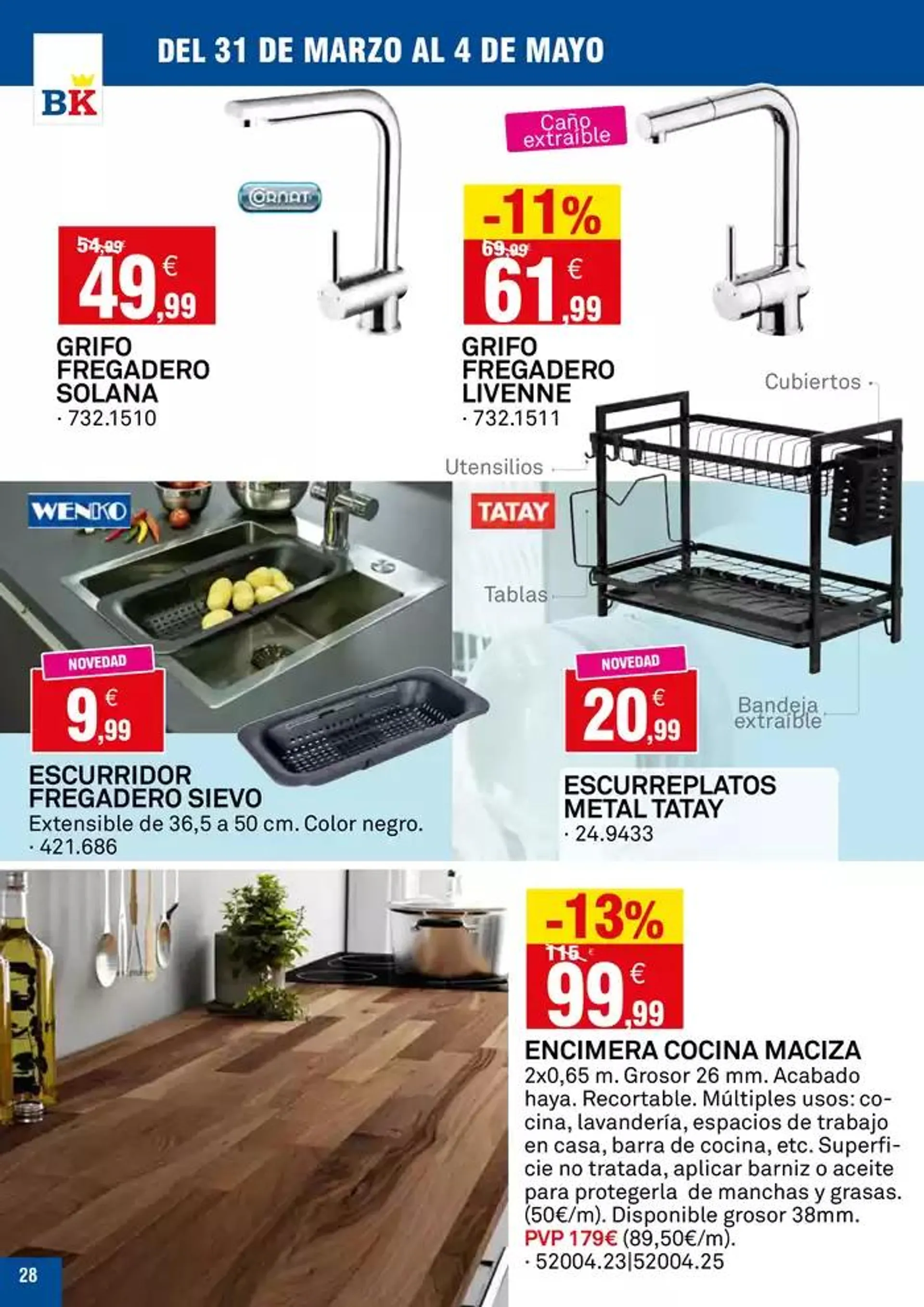 Catálogo de Válido del 31 de marzo al 4 de mayo 31 de marzo al 4 de mayo 2025 - Página 28