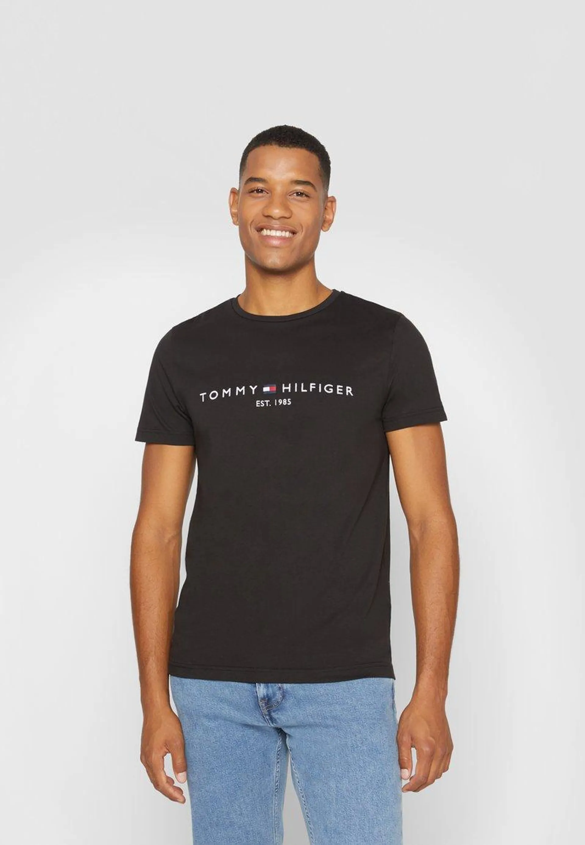 LOGO TEE - T-shirt imprimé - black