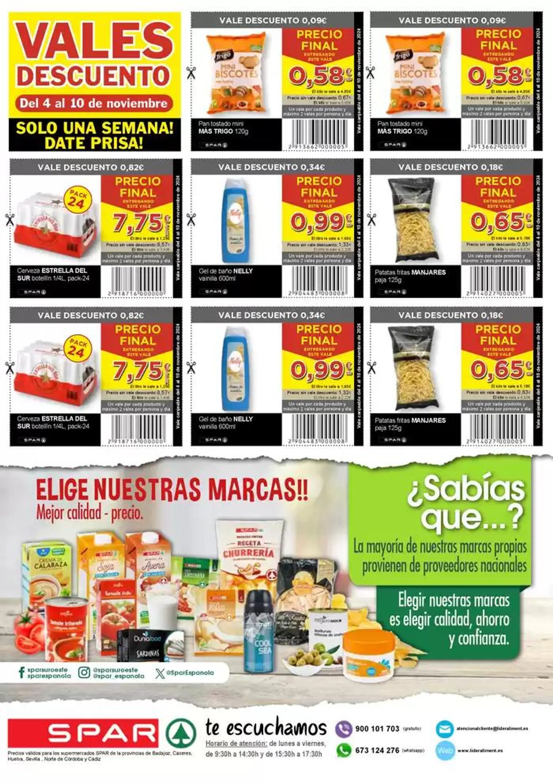 Catálogo de SPAR ofertas 1ª quincena noviembre 4 de noviembre al 17 de noviembre 2024 - Página 12