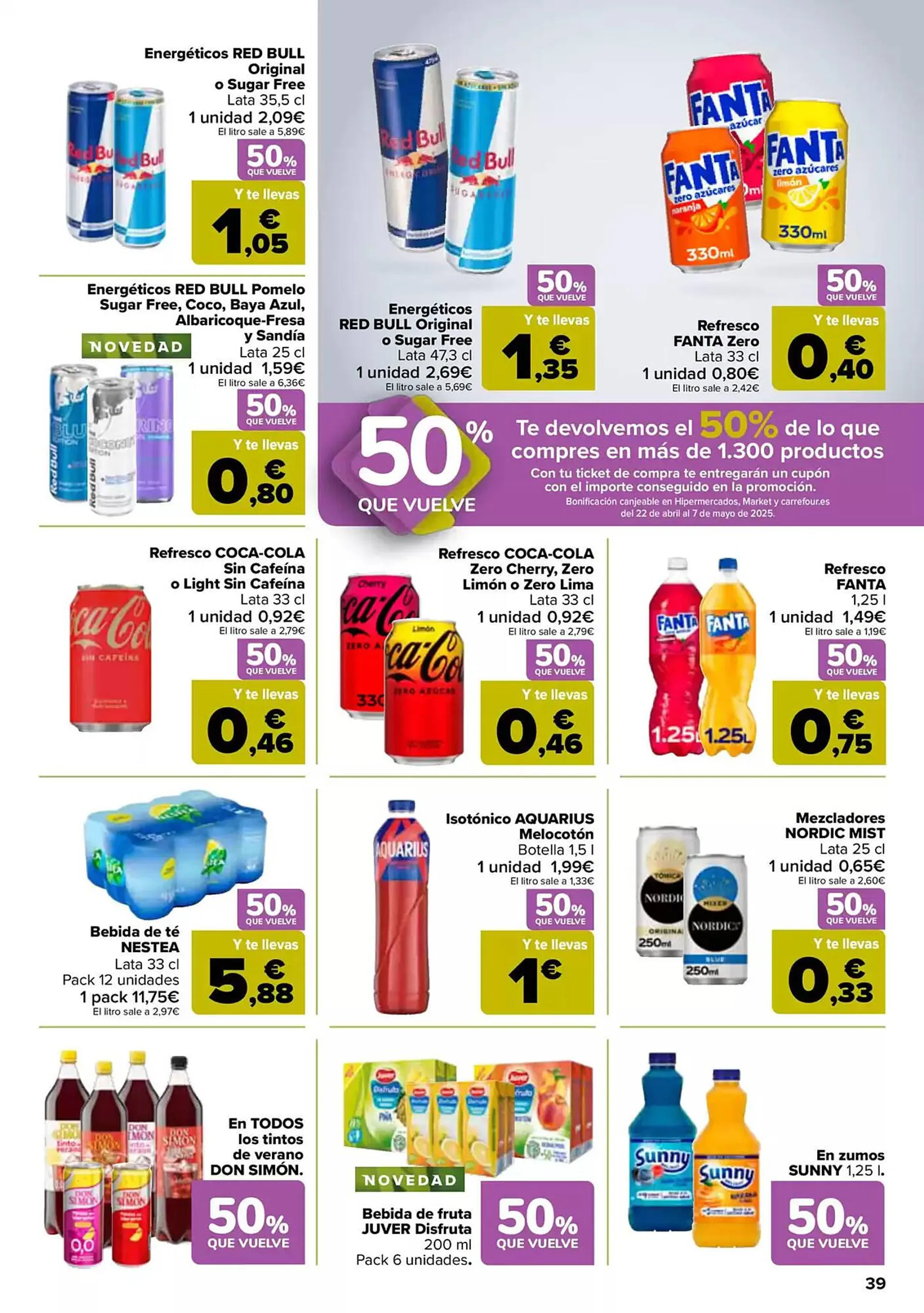 Catálogo de Folleto Carrefour 10 de abril al 21 de abril 2025 - Página 39