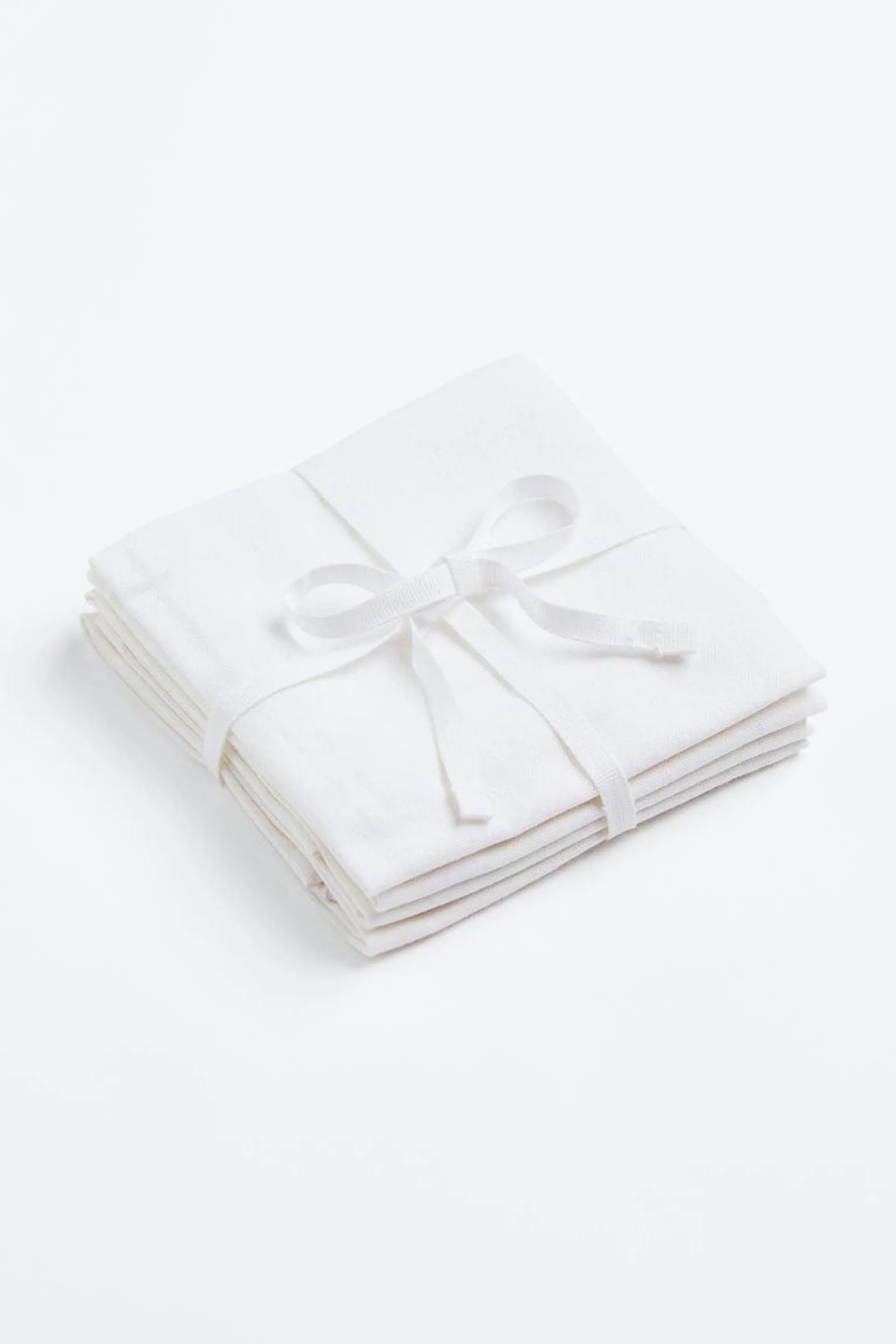 Pack de 4 servilletas de algodón